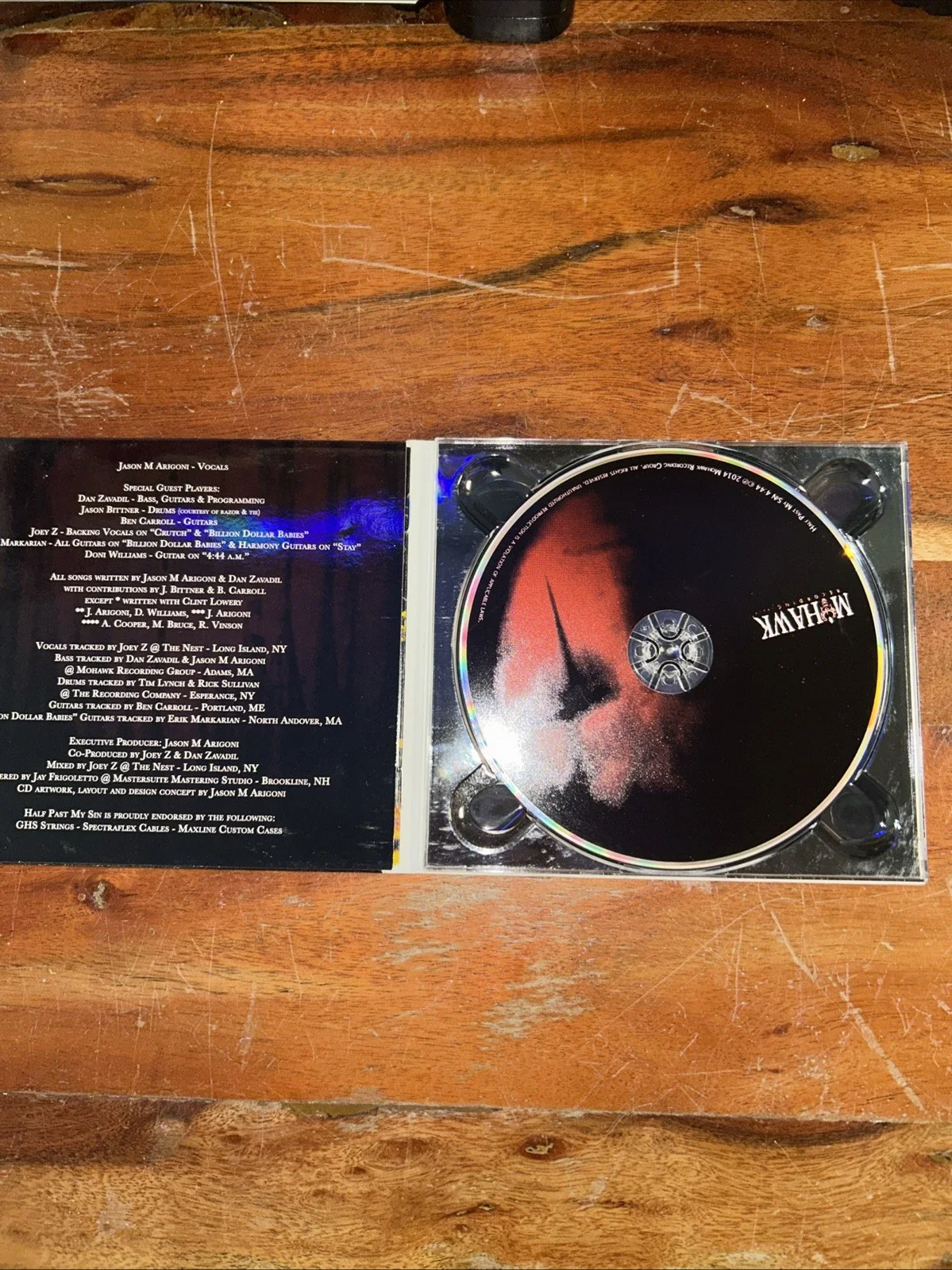 Half Past My Sin CD 4:44. Signed Copy. Ships In Media Box, image 3