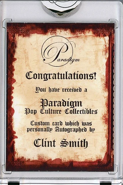 Clint Smith — -COMING TO AMERICA- CLINT SMITH Signed/Autograph/Auto Certified Movie Card, image 2