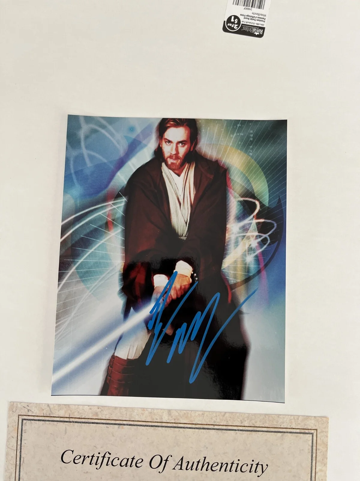 Ewan McGregor — Ewan McGregor Autographed Signed 8x10 Photo Photograph Star Wars Jedi Movies COA, изображение 4