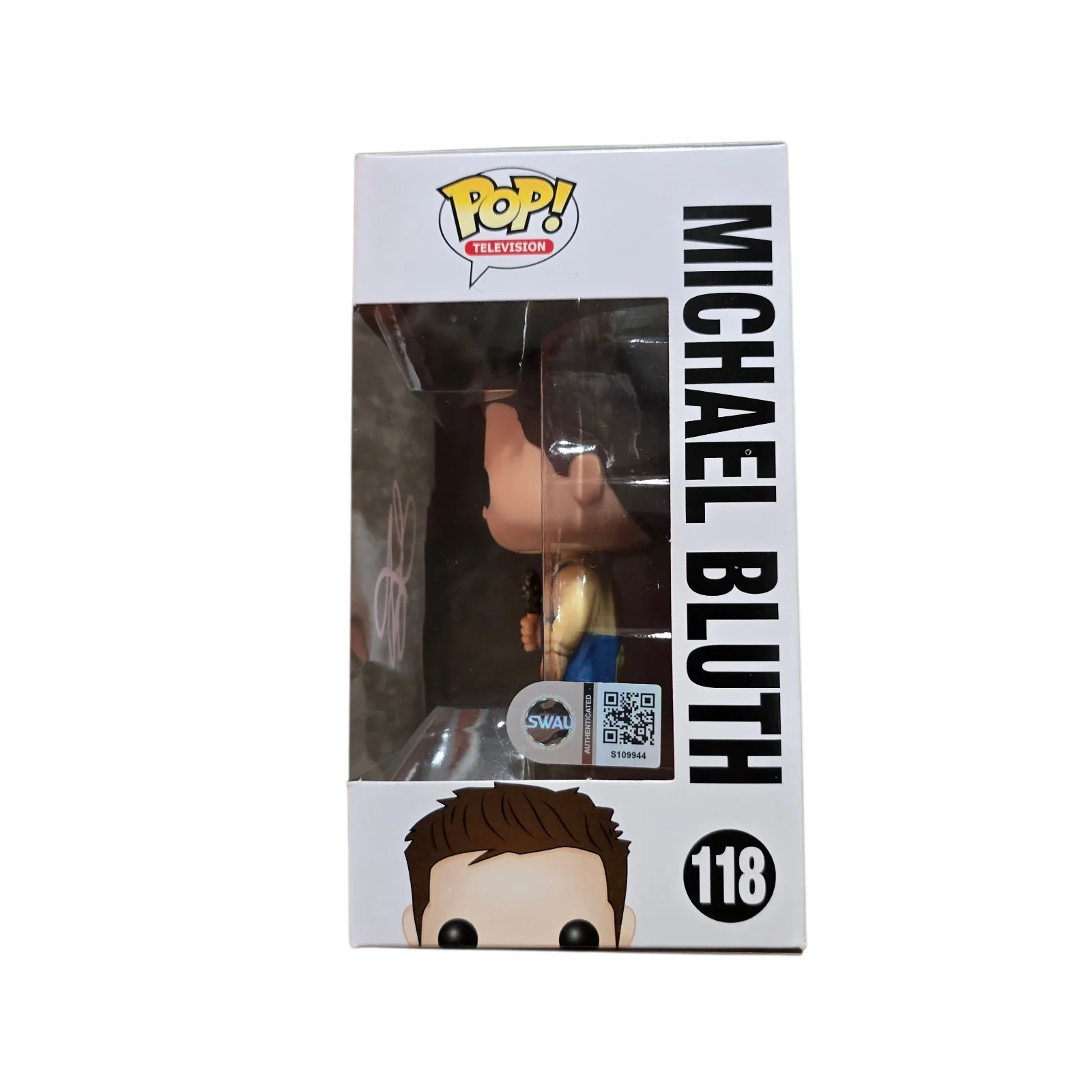 Jason Bateman — Jason Bateman Signed Michael Bluth Funko 118 Arrested Development SWAU COA RARE, image 2