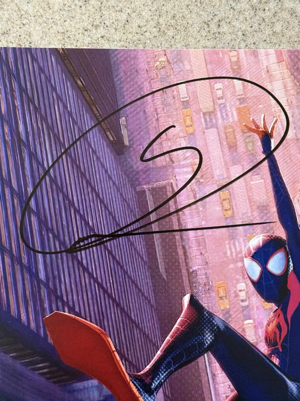 Shameik Moore Signed 8x10 Photo Spider-Man Miles Morales SWAU Auto, image 2