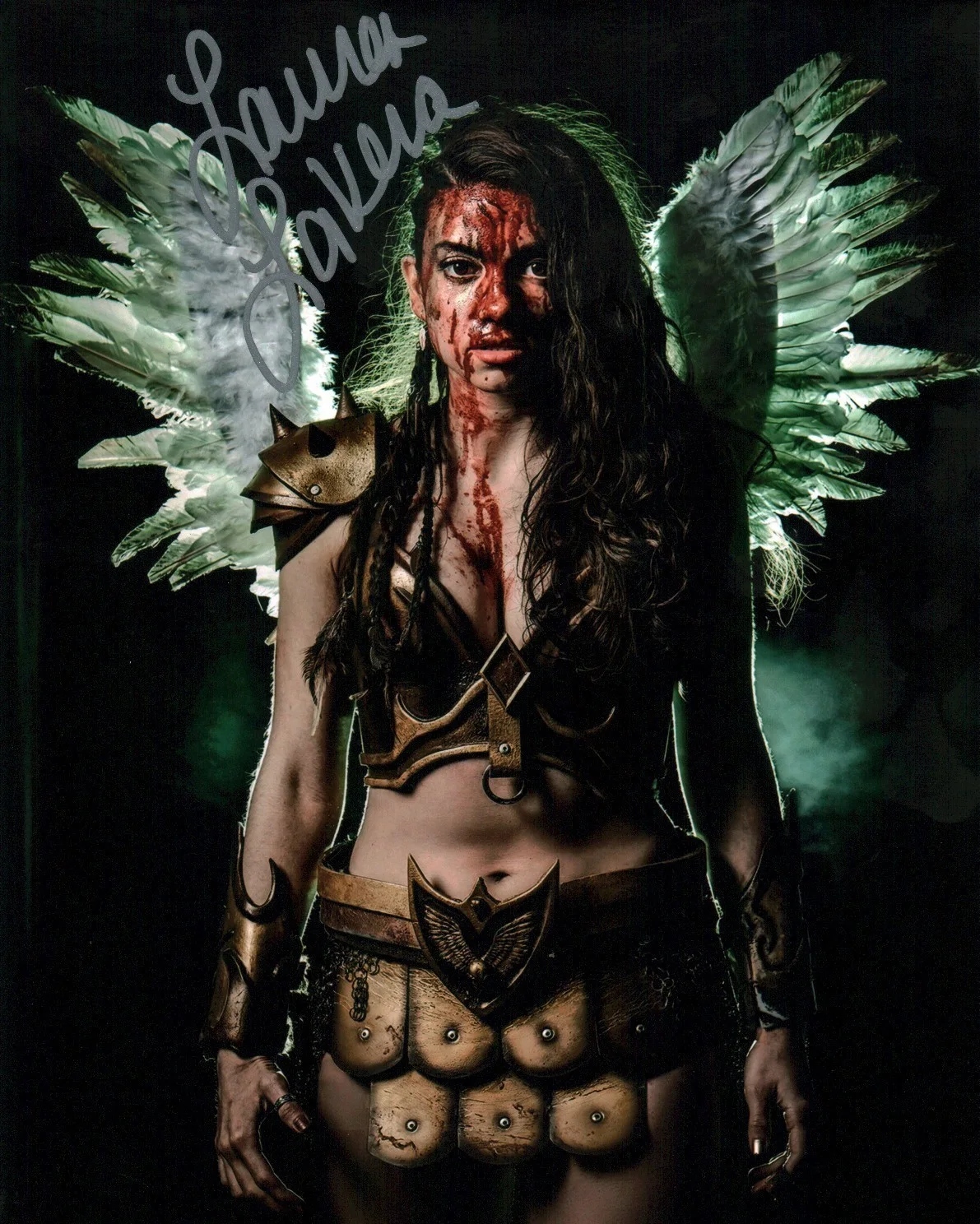 Lauren LaVera — Lauren LaVera Terrifier 8x10 Signed Photo JSA Certified Autograph