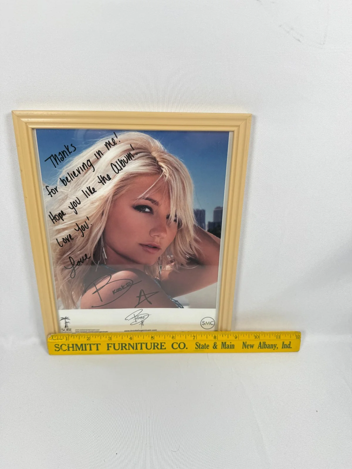 Autographed photo of Brooke Hogan, image 2