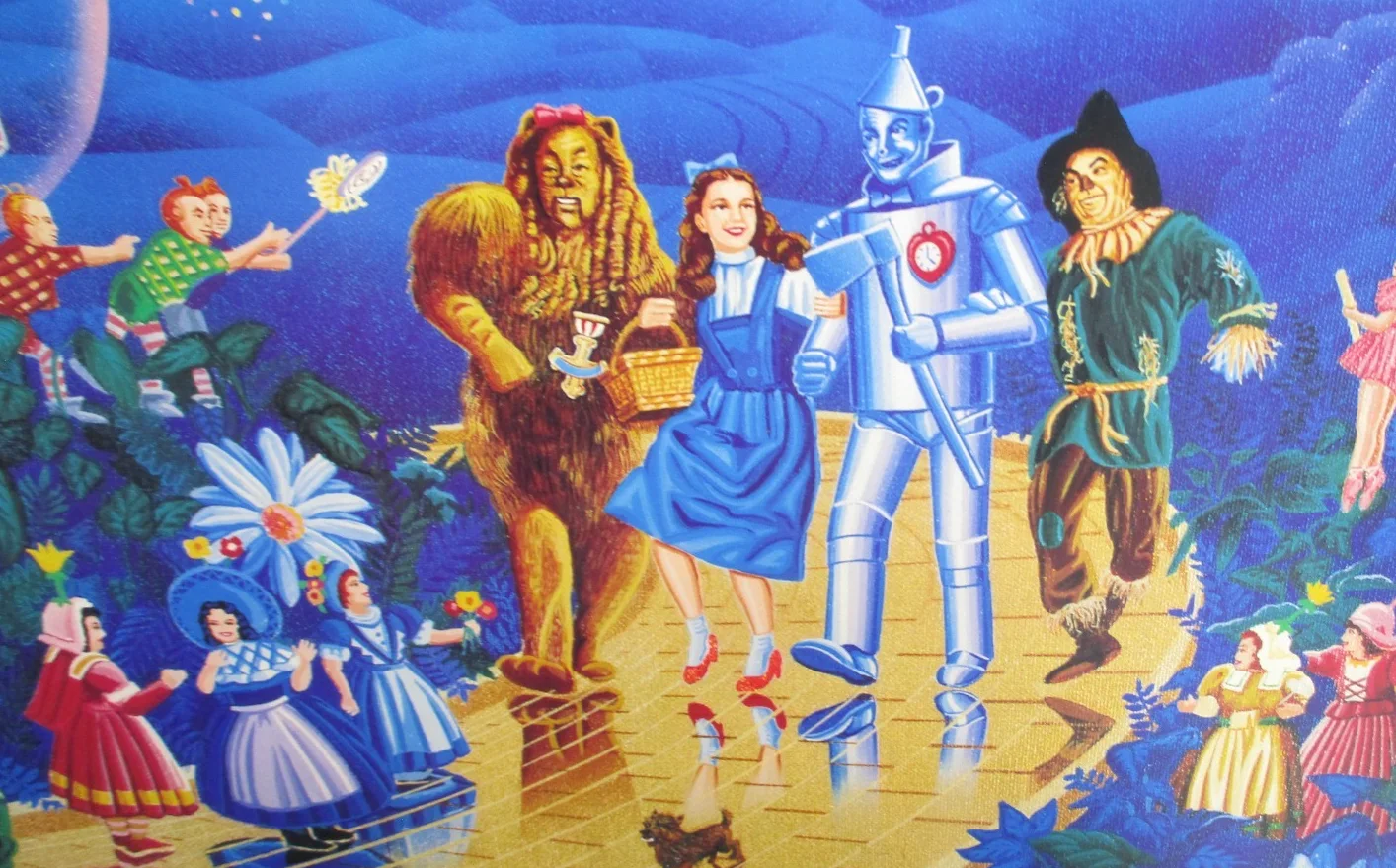 Wizard of OZ POSTER SIGNED by Fern Formica (Munchkin) MELANIE TAYLOR KENT CM5993, изображение 3