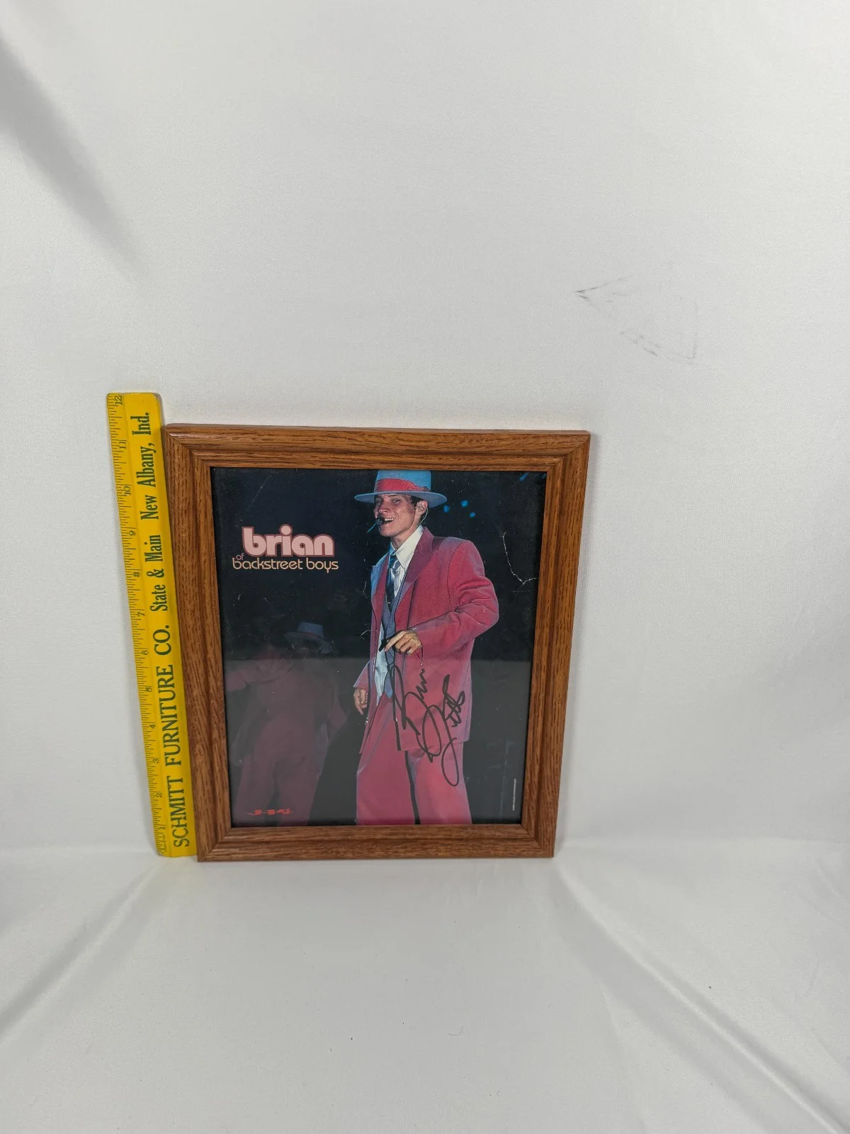 Autographed photo of Brian from the BackStreet Boys, изображение 2