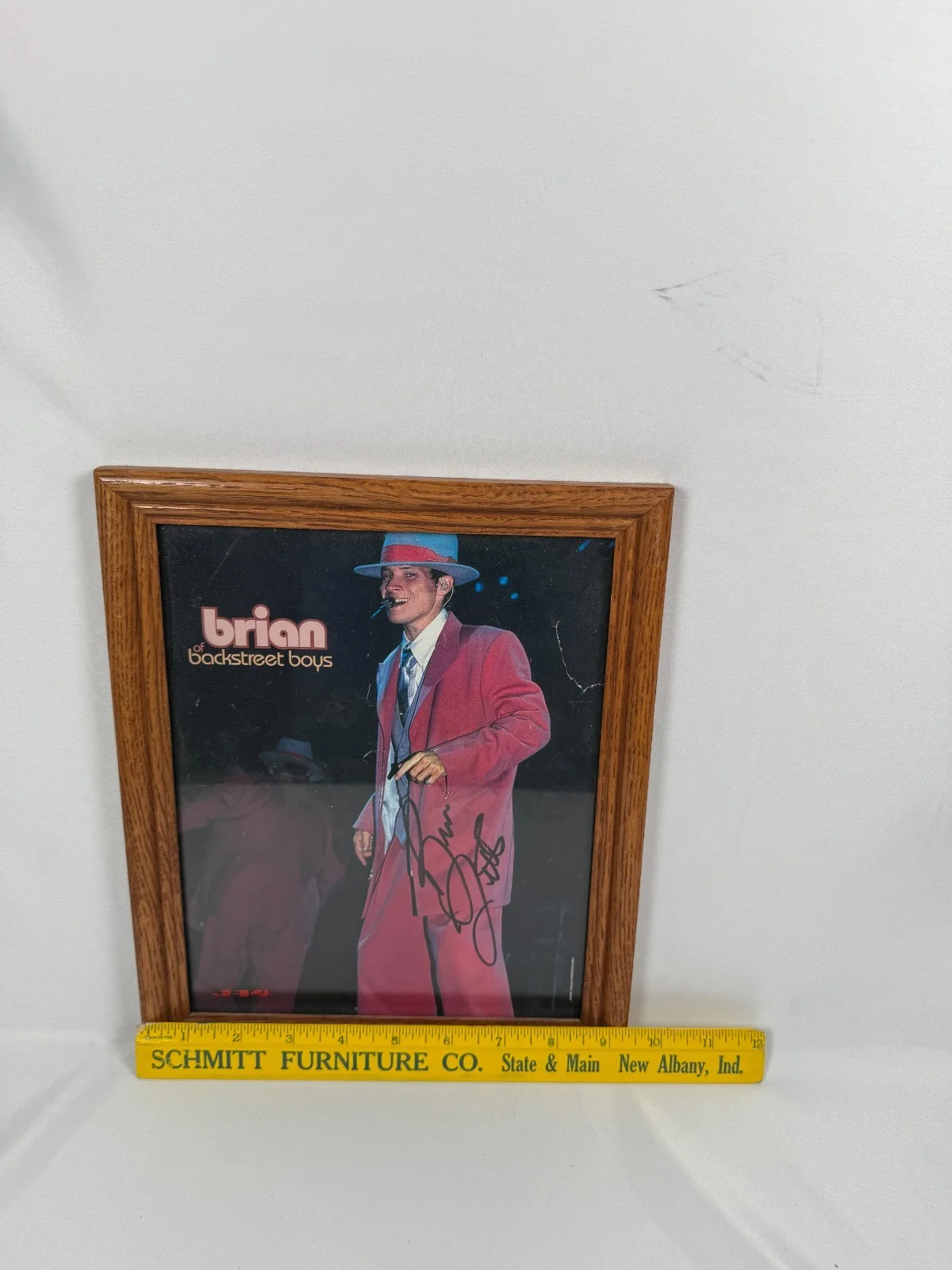 Autographed photo of Brian from the BackStreet Boys, изображение 3