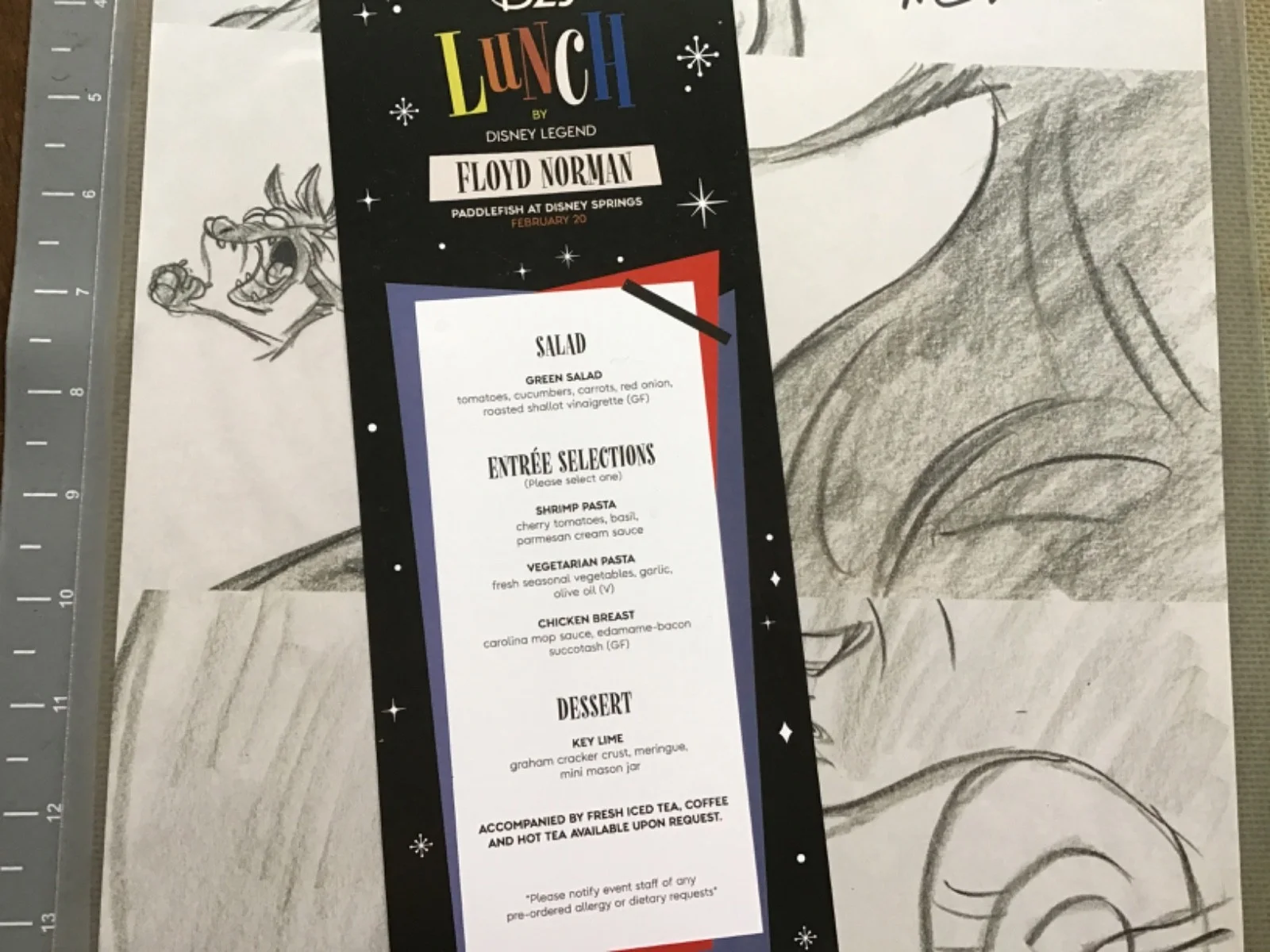 Floyd Norman — D23 Floyd Norman Signed Print Disney Lunch with a Legend Event Gift New 2026, изображение 4