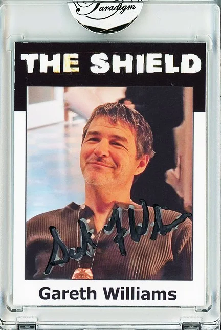 Gareth Williams — -THE SHIELD- GARETH WILLIAMS Signed/Autograph/Auto Certified TV Police Card