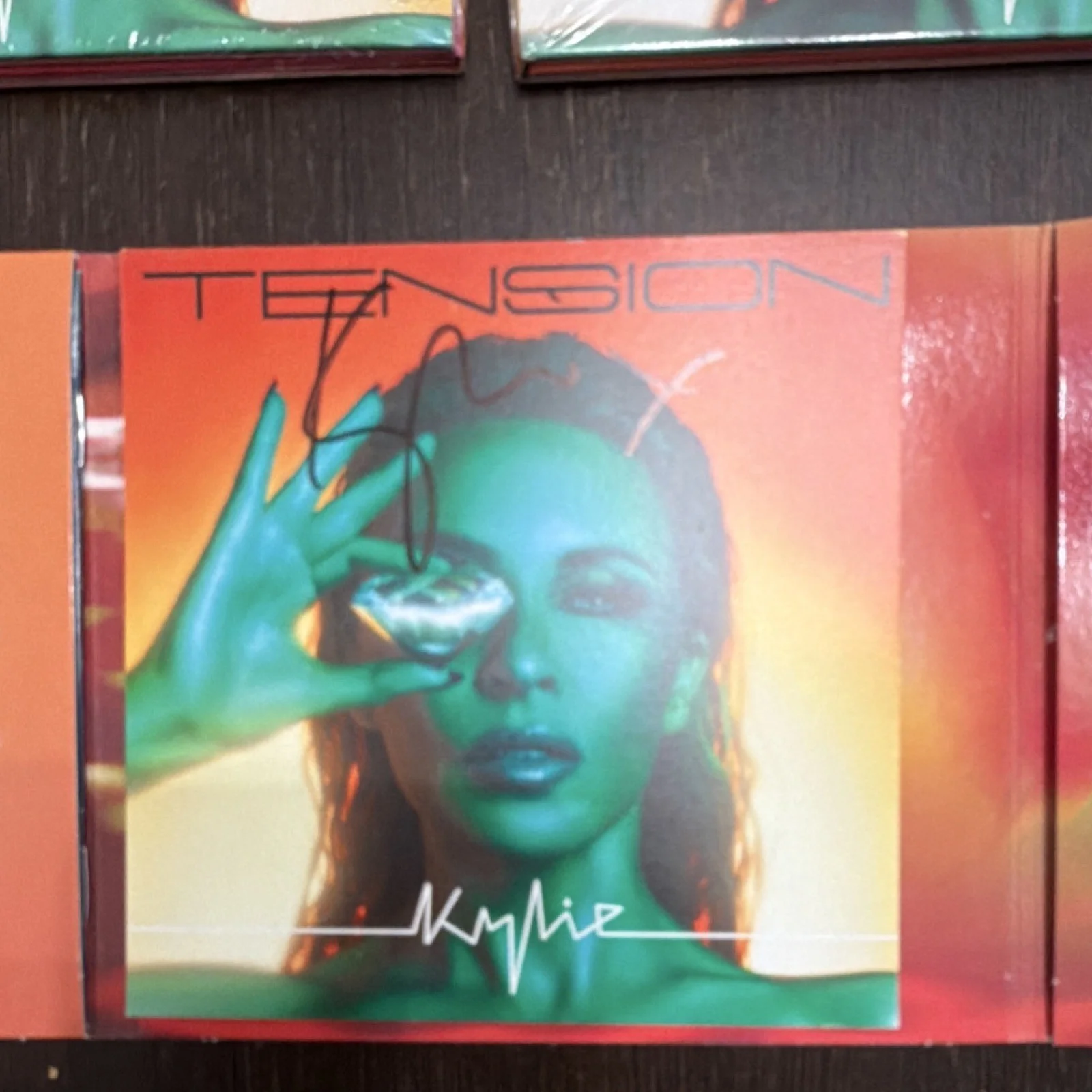 Kylie Minogue Tension Signed CD & Booklet Original Autographed Album, image 2