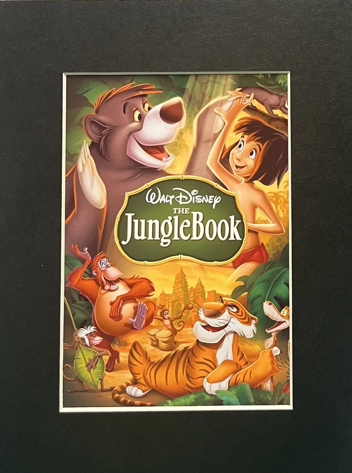THE JUNGLE BOOK. 35mm Film Cell Mounted Display, изображение 3