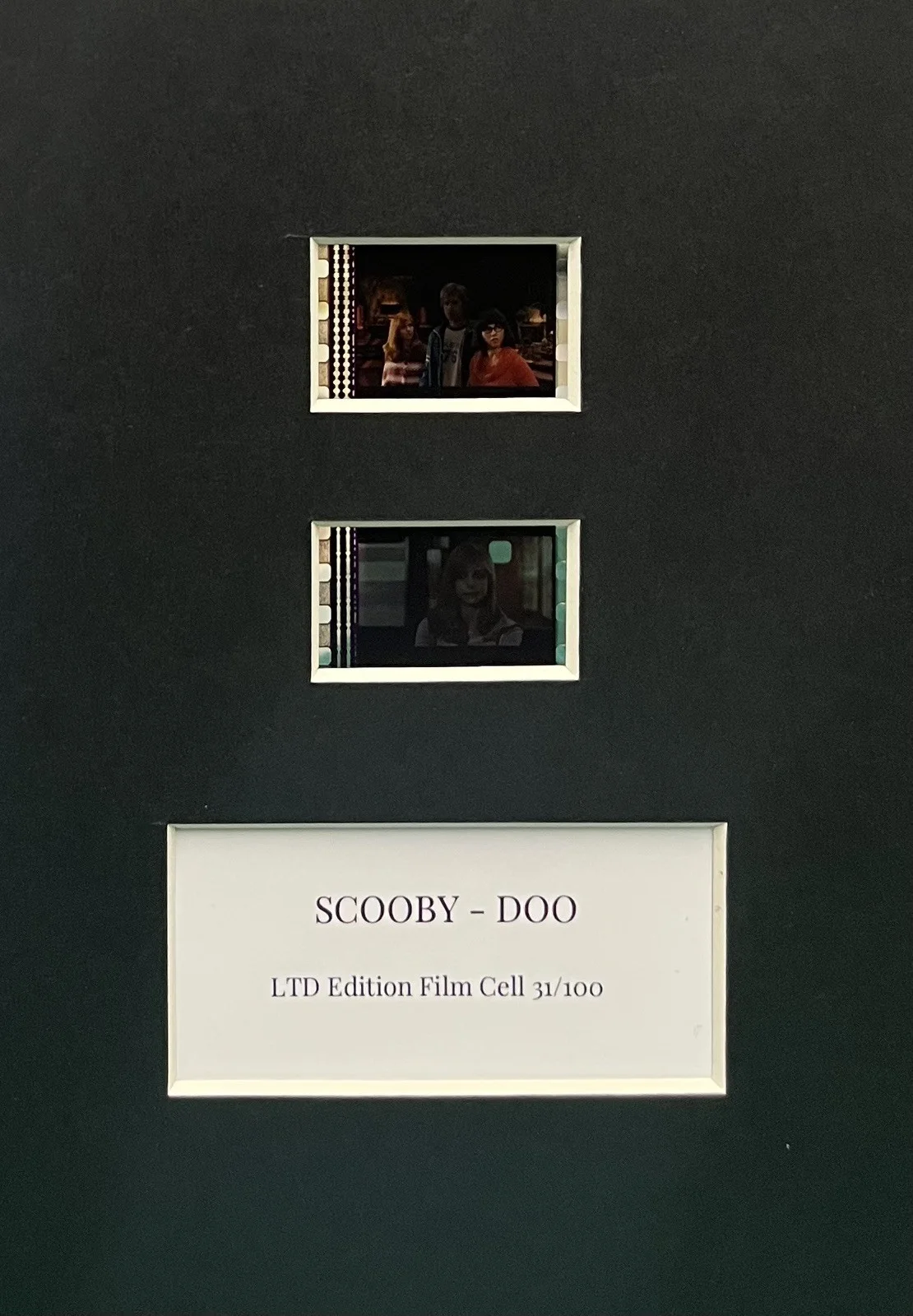 SCOOBY - DOO. . 35mm Film Cell Mounted Display, image 3