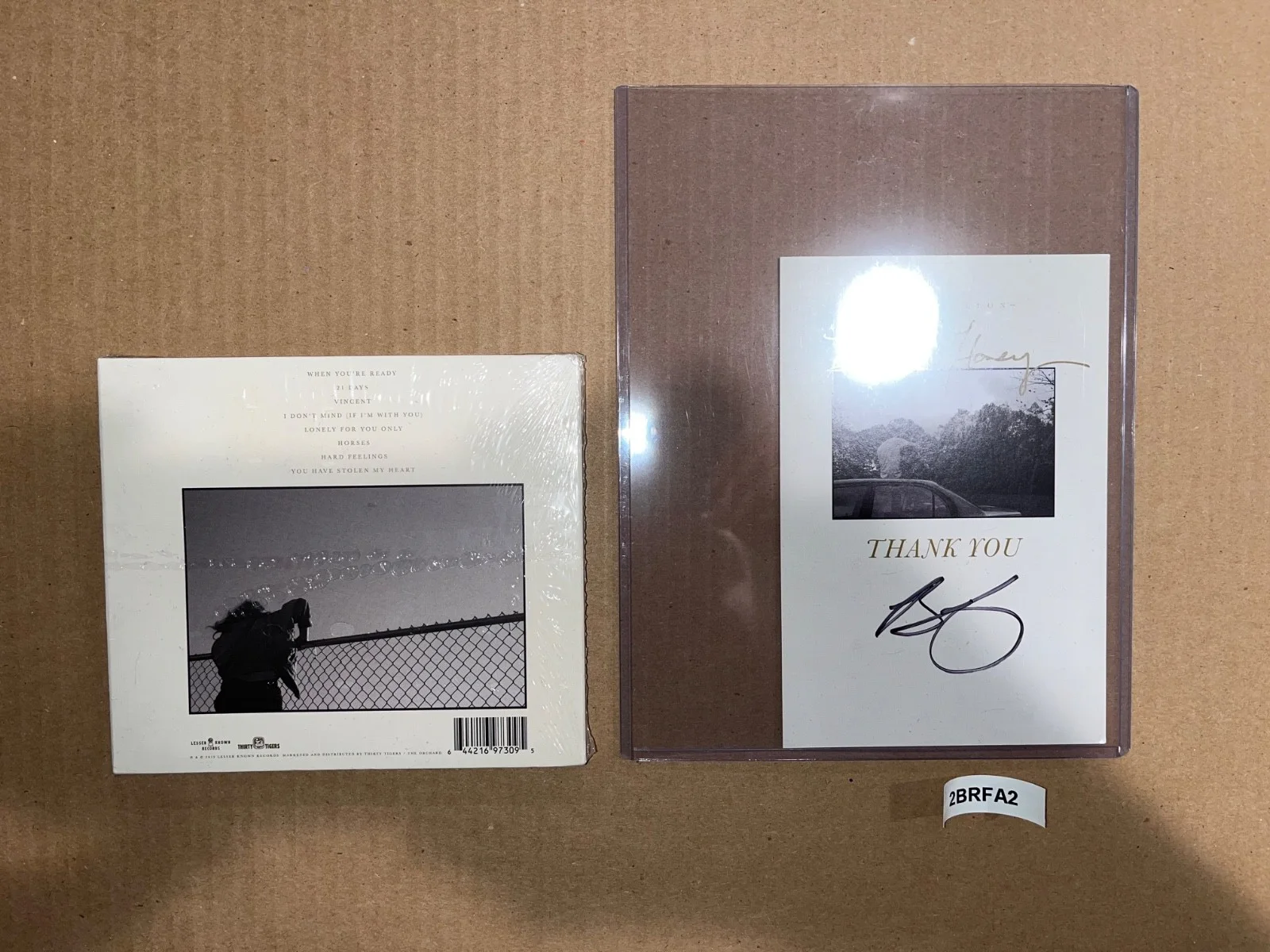 The Gaslight Anthem Brian Fallon Signed Autographed CD Imposter Local Honey, image 5