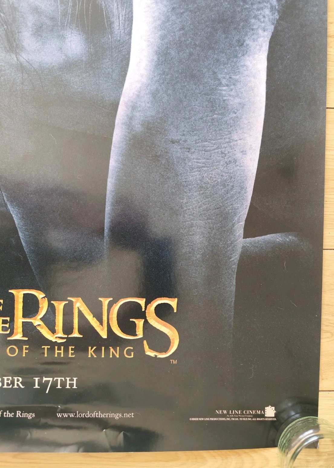 🎯 The Lord of the Rings: The Return of the King – DS One Sheet – Gollum, изображение 4