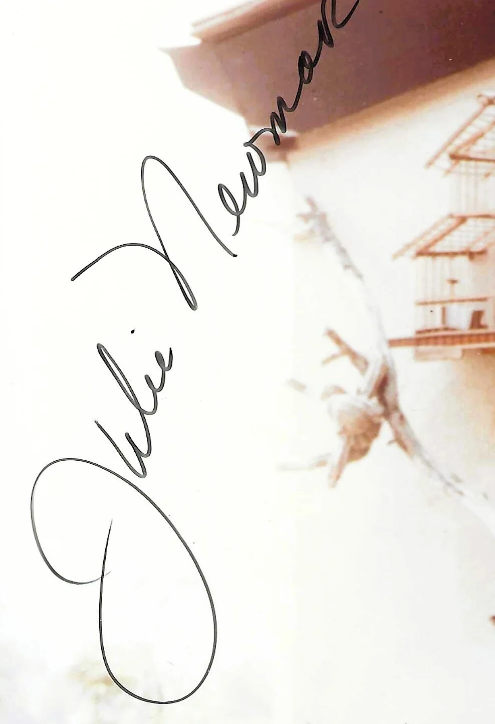 Julie Newmar — Julie Newmar Signed w/ UACC COA 8x10 BATMAN as Catwoman, STAR TREK, изображение 2
