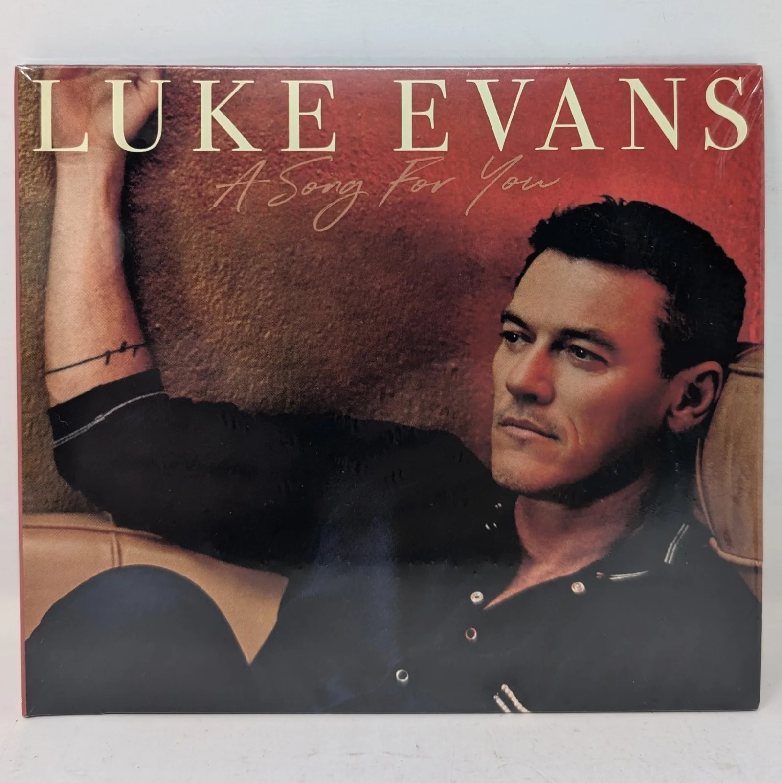 Luke Evans - A Song For You 2022 CD Signed Insert Actor Singer Autographed, image 3