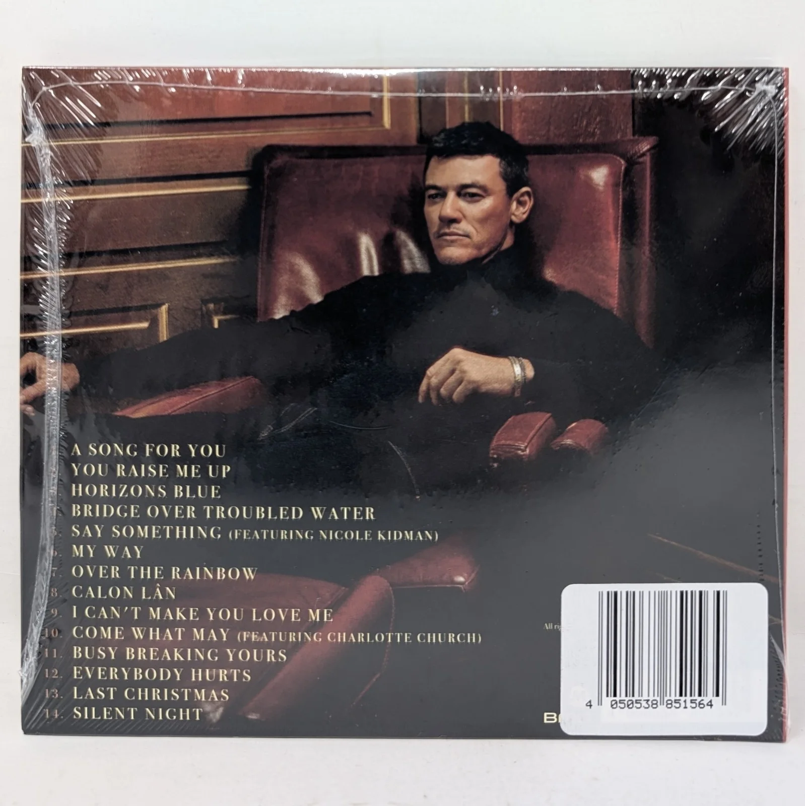 Luke Evans - A Song For You 2022 CD Signed Insert Actor Singer Autographed, image 4
