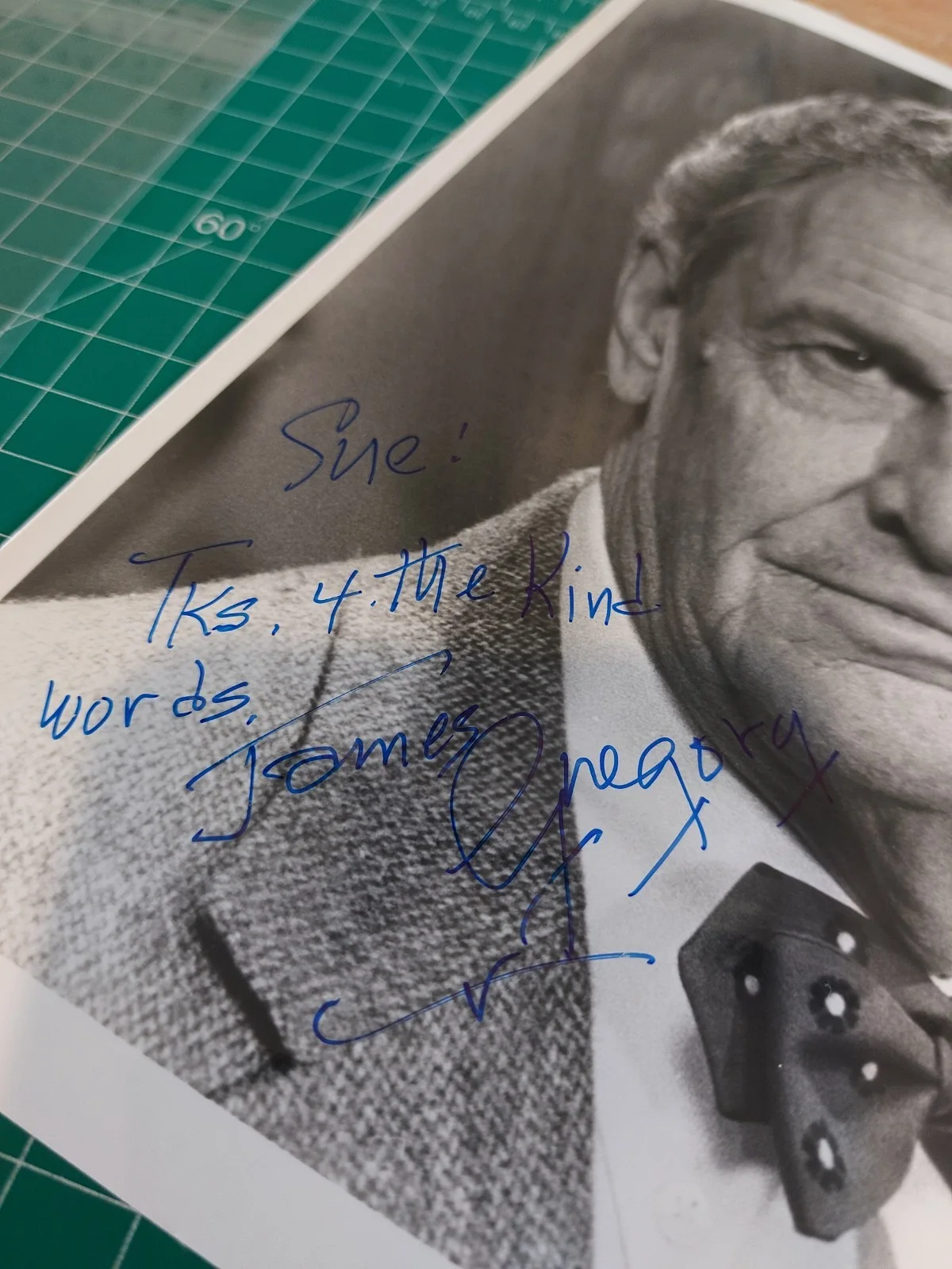 James Gregory — Actor James Gregory hand signed photo 8x10 Personalized, image 2