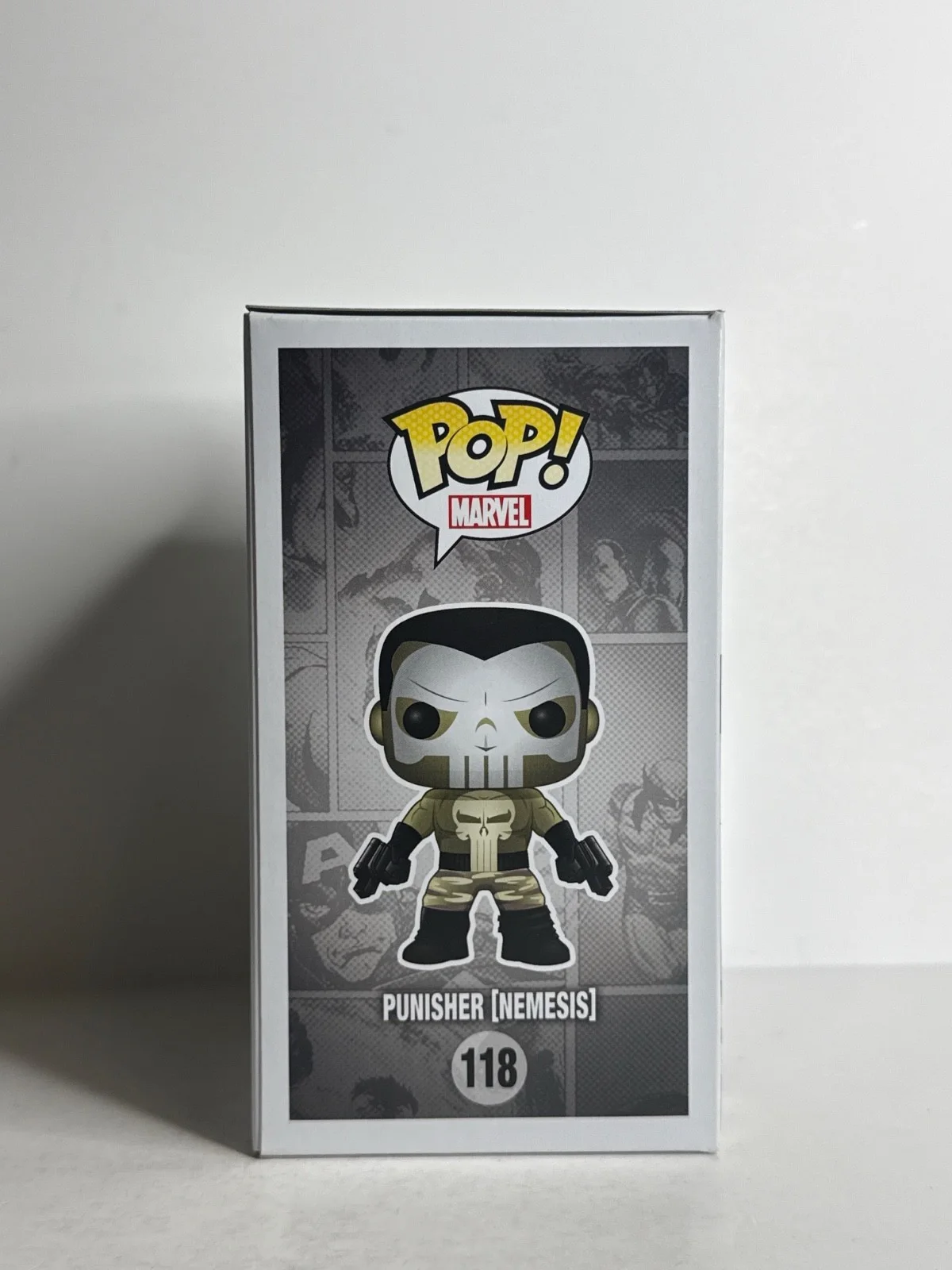 Thomas Jane — Thomas Jane Signed Marvel Punisher Funko #118 JSA CH33811, image 4