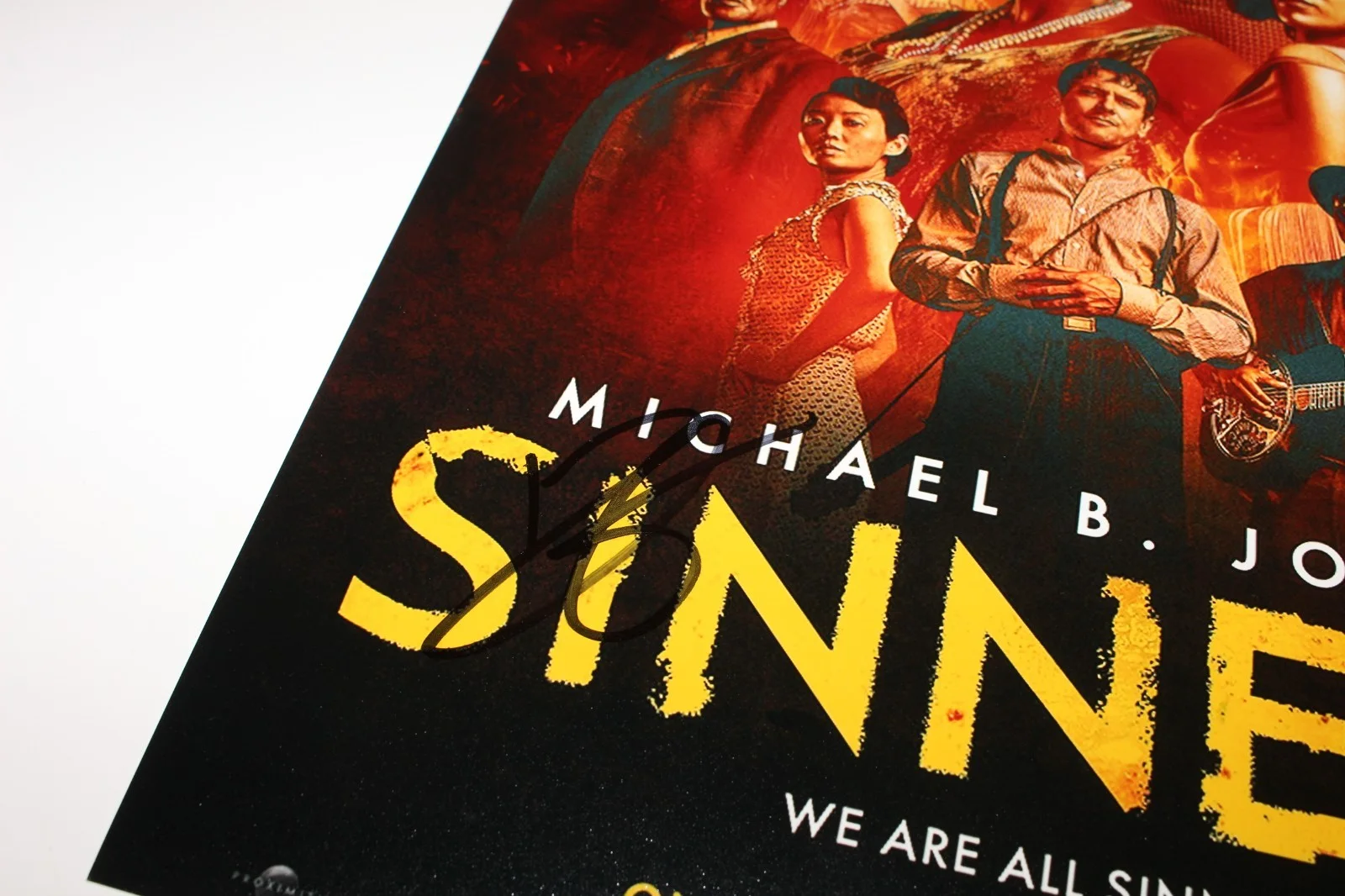 DIRECTOR RYAN COOGLER SIGNED 'SINNERS' 12x18 MOVIE POSTER BECKETT BAS COA, изображение 4