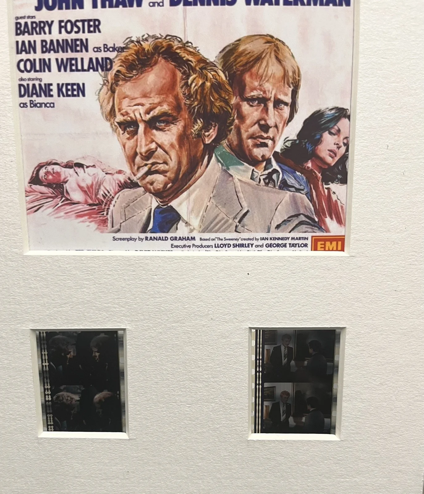 SWEENEY . 35mm Film Cell Mounted Display, image 3
