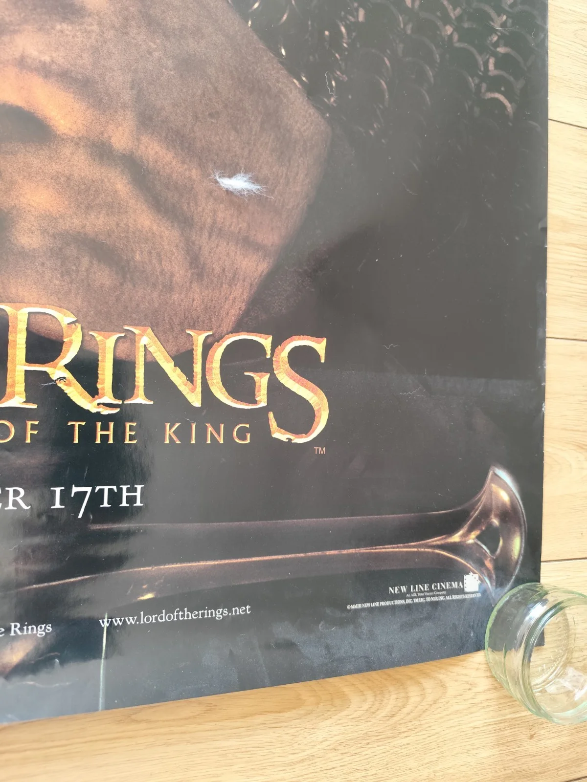 🎯 The Lord of the Rings: The Return of the King – One Sheet – Rolled - Aragorn, изображение 4