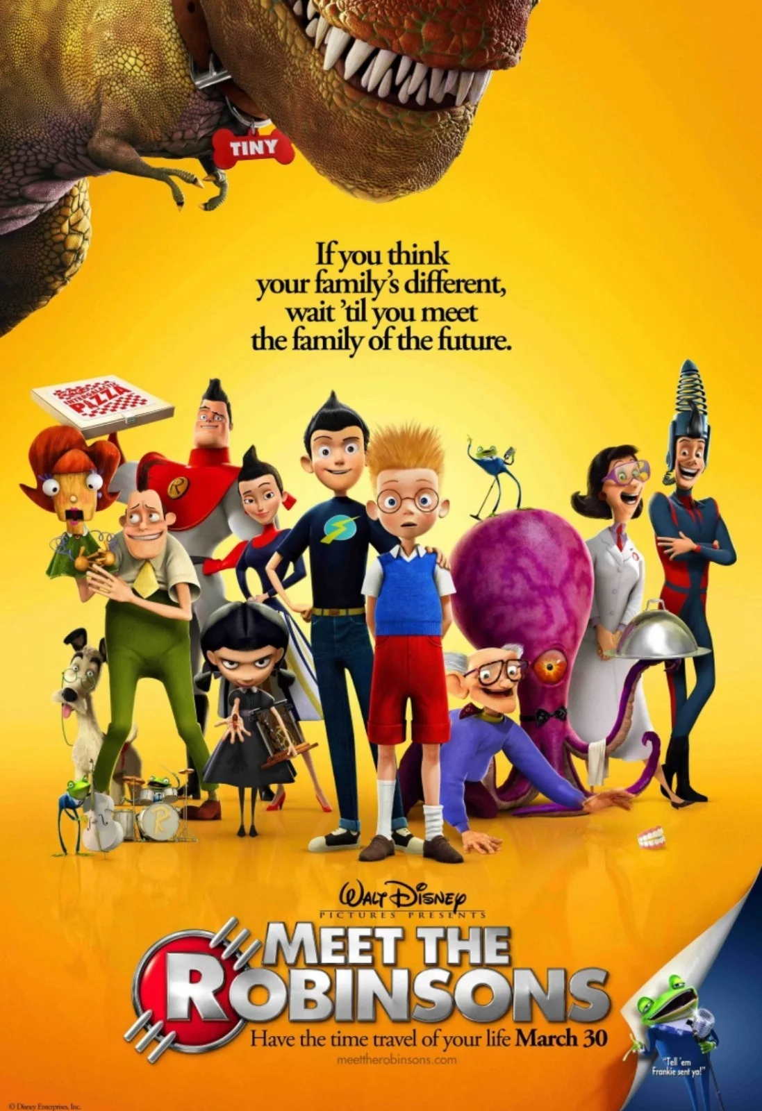 Walt Disney's Meet The Robinsons 2007 Very Rare Unmounted 35mm Film Cells, изображение 2
