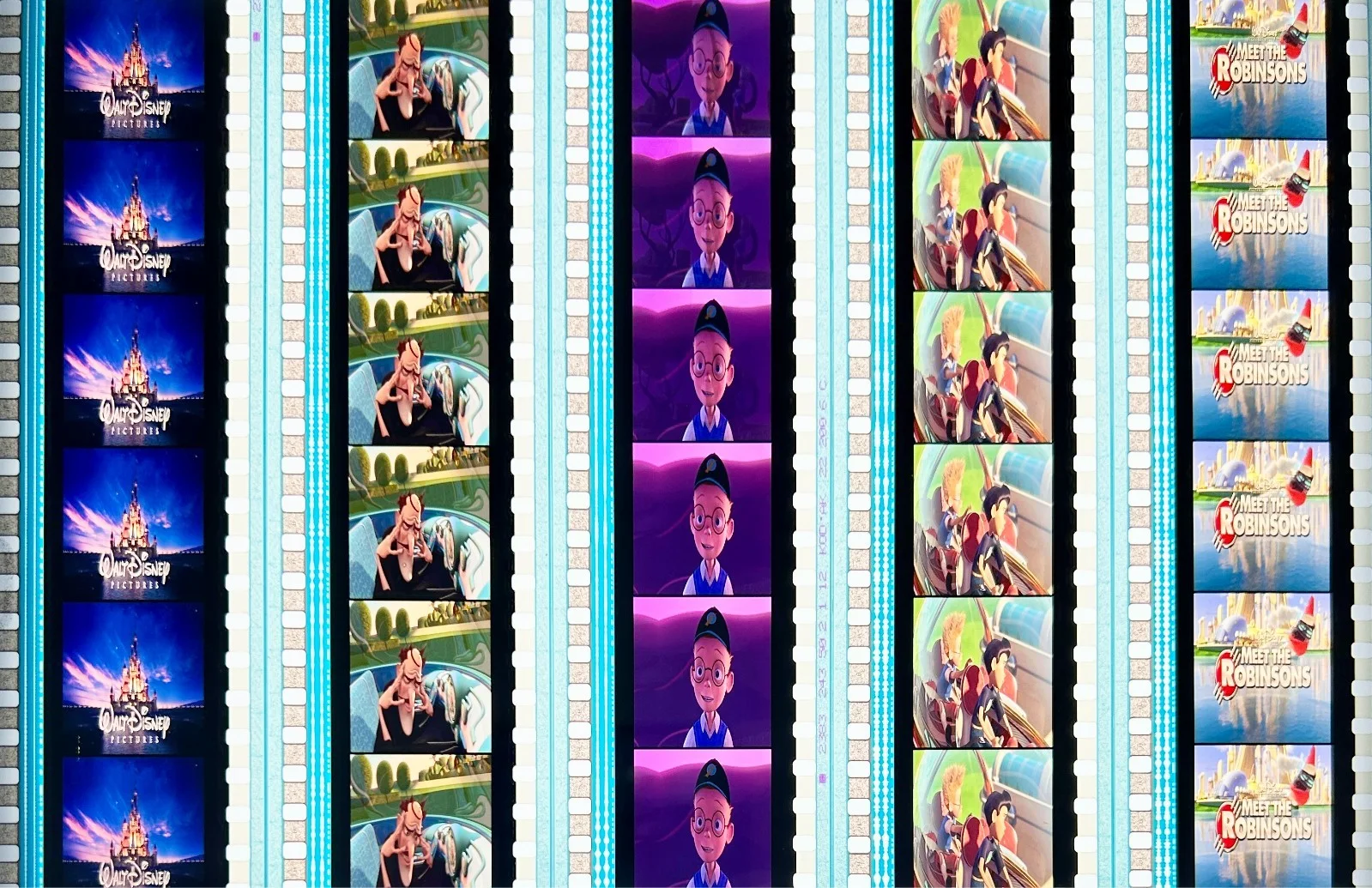 Walt Disney's Meet The Robinsons 2007 Very Rare Unmounted 35mm Film Cells, изображение 3