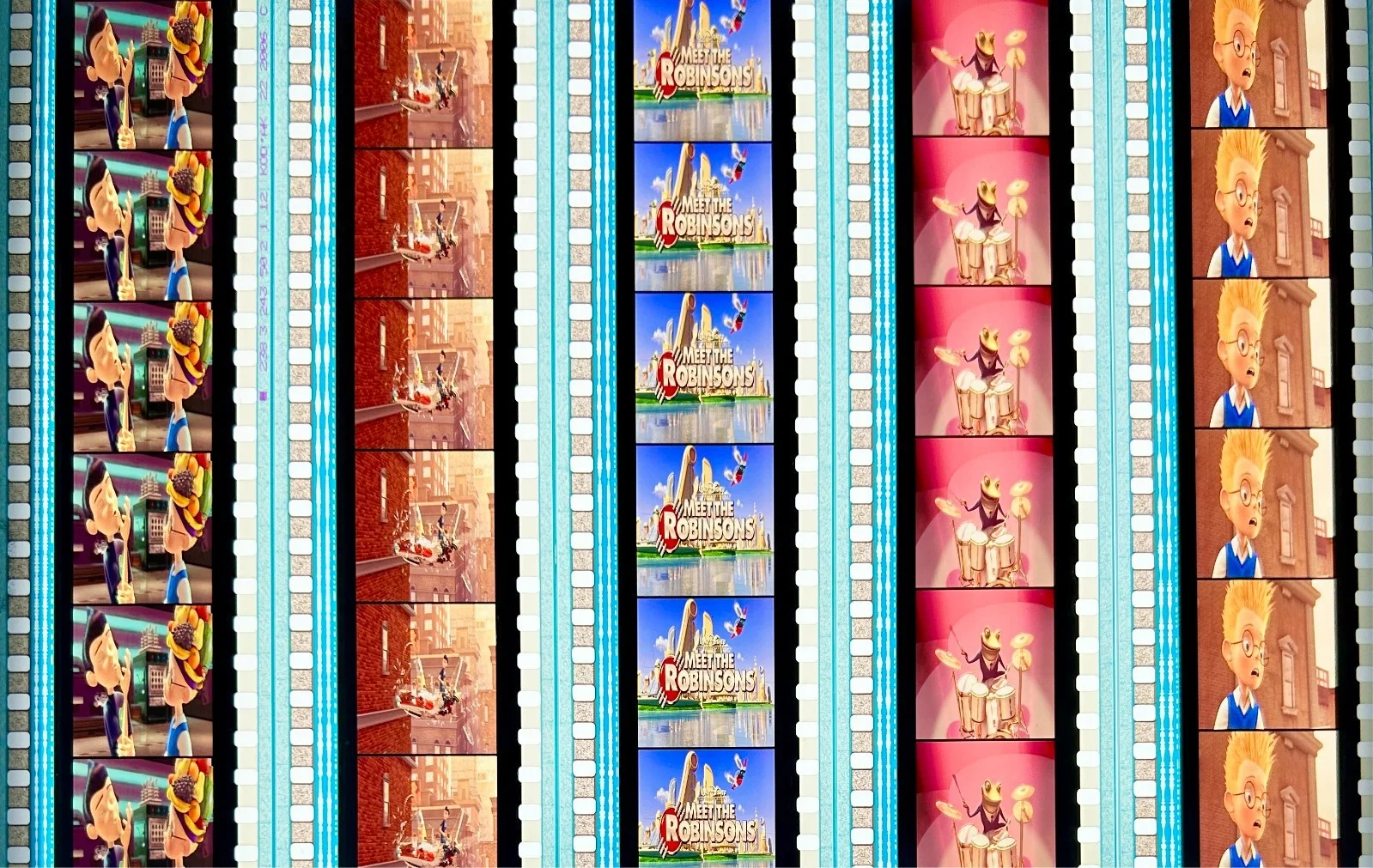 Walt Disney's Meet The Robinsons 2007 Very Rare Unmounted 35mm Film Cells, изображение 5