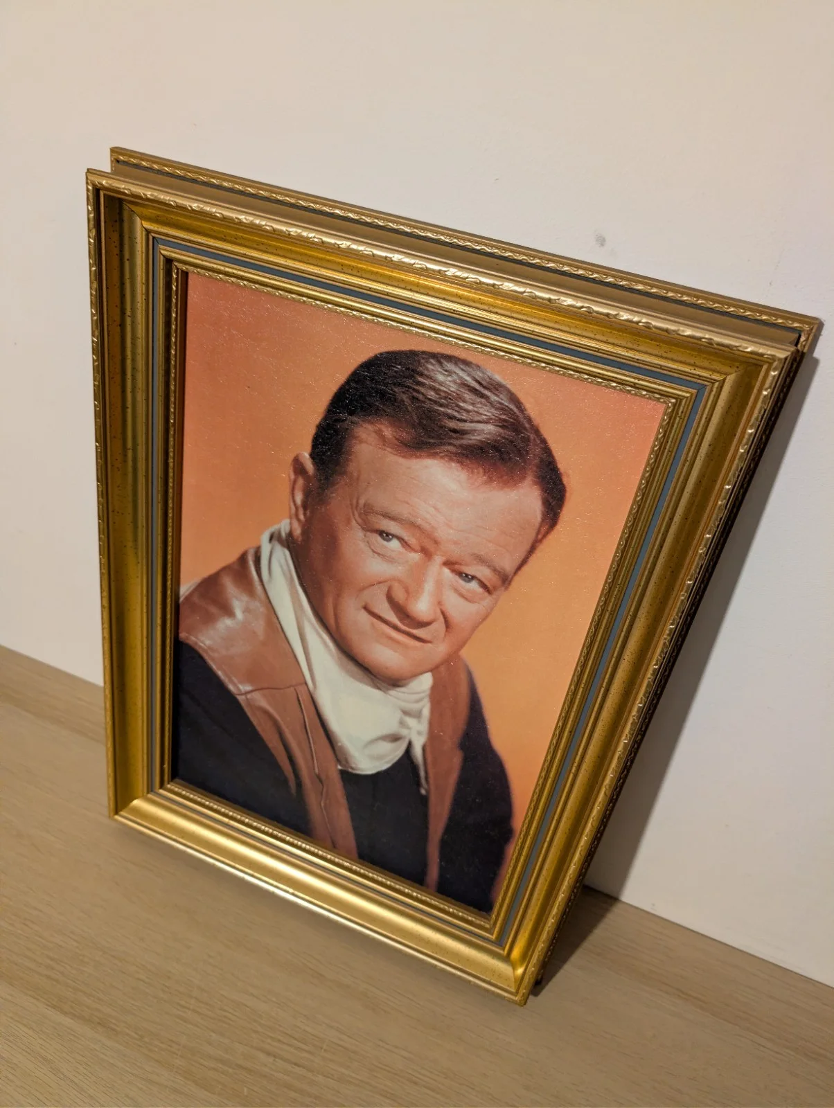John Wayne Framed Picture 37cm Wide 51cm High Stunning Framed Print Of A Legend, изображение 3