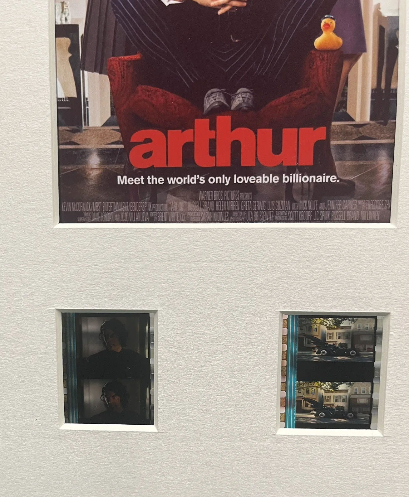 ARTHUR . 35mm Film Cell Mounted Display, image 3