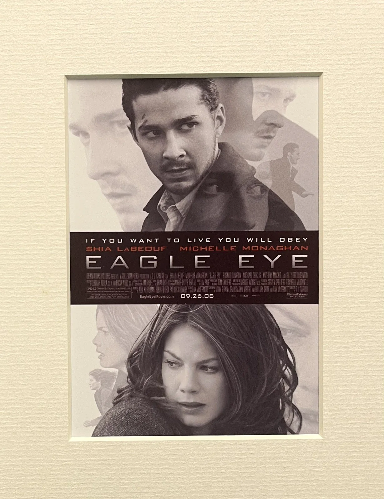 EAGLE EYE. 35mm Film Cell Mounted Display, image 2