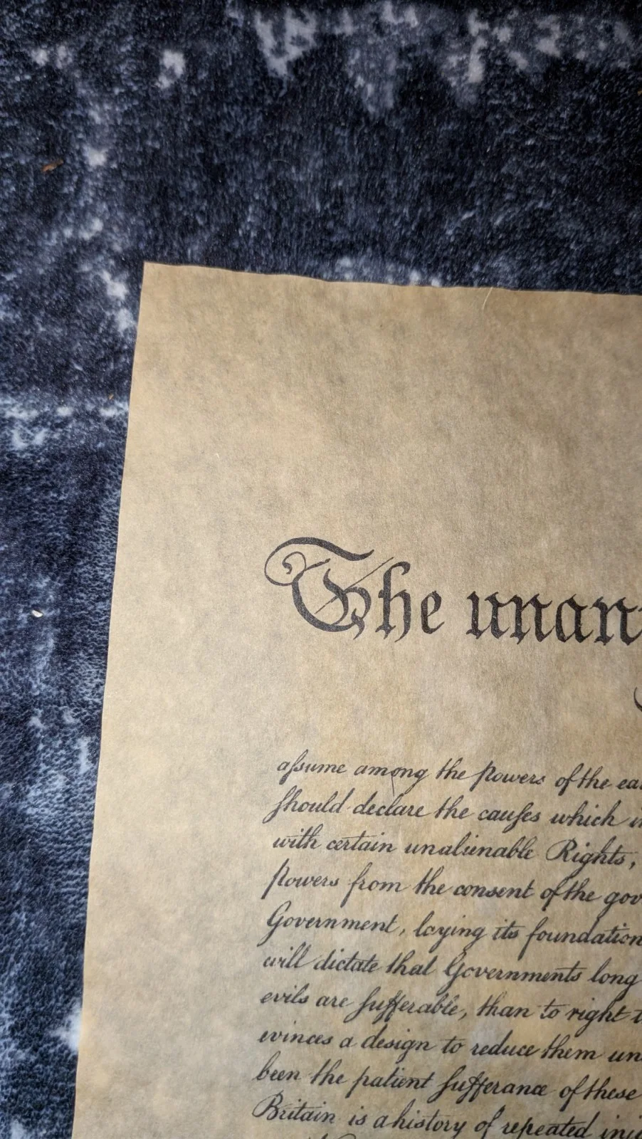 Jon Voight — Jon Voight Signed Declaration Of Independence Auto JSA COA National Treasure, image 4