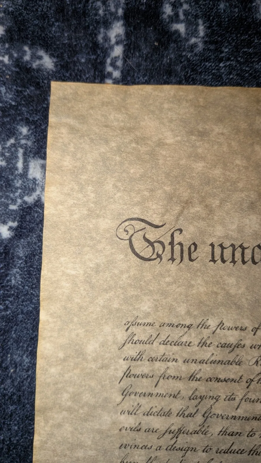 Jon Voight — Jon Voight Signed Declaration Of Independence Auto JSA COA National Treasure, image 4