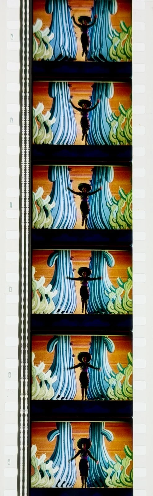 Walt Disney's The Three Caballeros (1944) Very Rare Unmounted 35mm Film Cells, изображение 3
