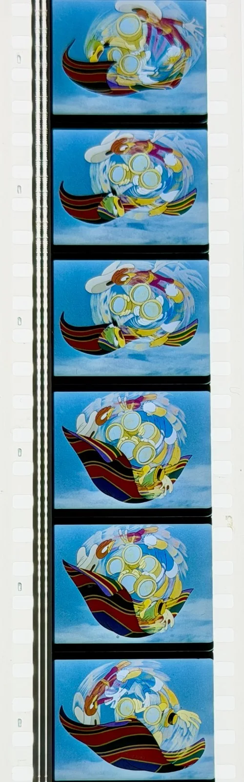 Walt Disney's The Three Caballeros (1944) Very Rare Unmounted 35mm Film Cells, изображение 5