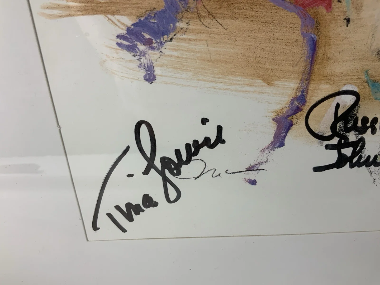 Tina Louise, Russell Johnson, Bob Denver, Dawn Wells — “GILLIGAN'S ISLAND” Autographed By 4 270/1000 20" x 18" framed Bob Denver signed, изображение 2