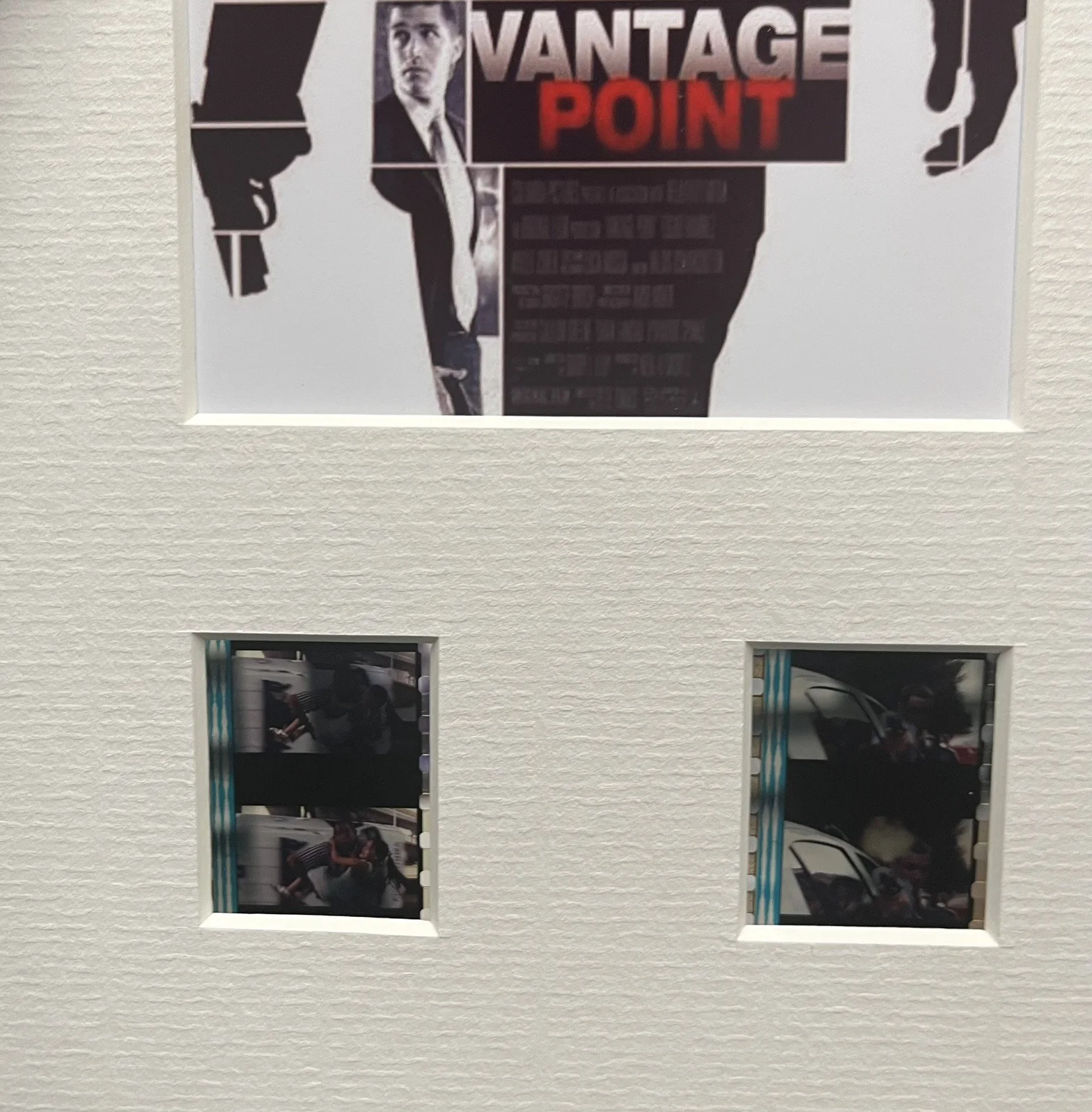 VANTAGE POINT . 35mm Film Cell Mounted Display, image 3