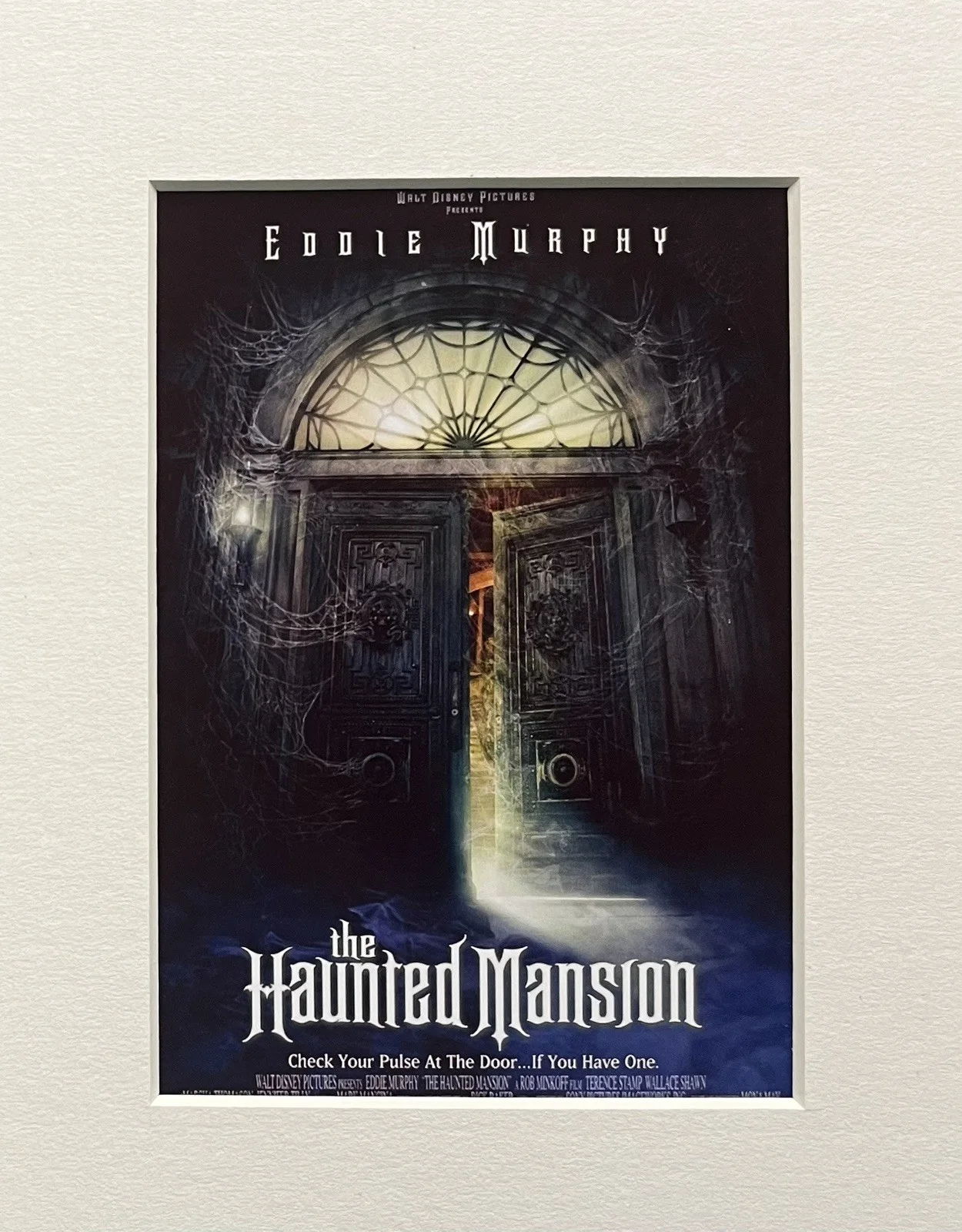 THE HAUNTED MANSION. 35mm Film Cell Mounted Display, image 2