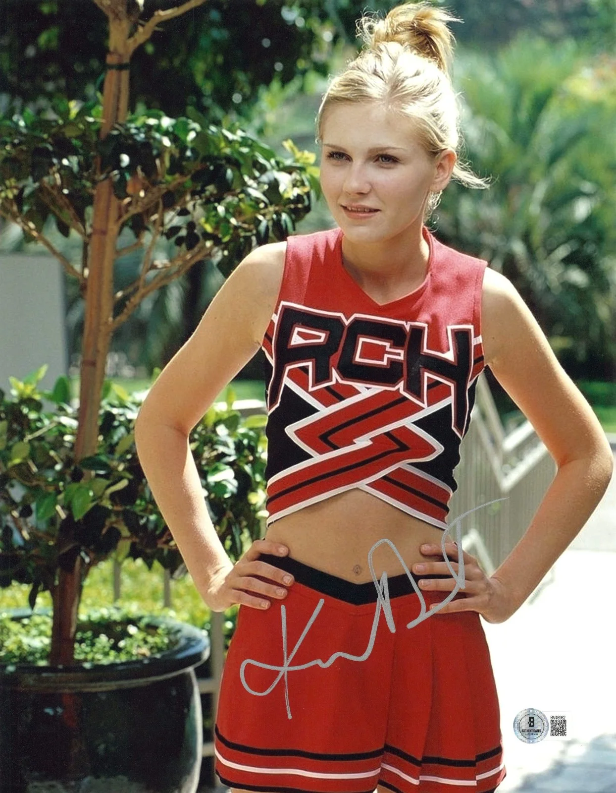 Kirsten Dunst — Kirsten Dunst Signed Autograph Bring It On 11X14 Photo Beckett BAS