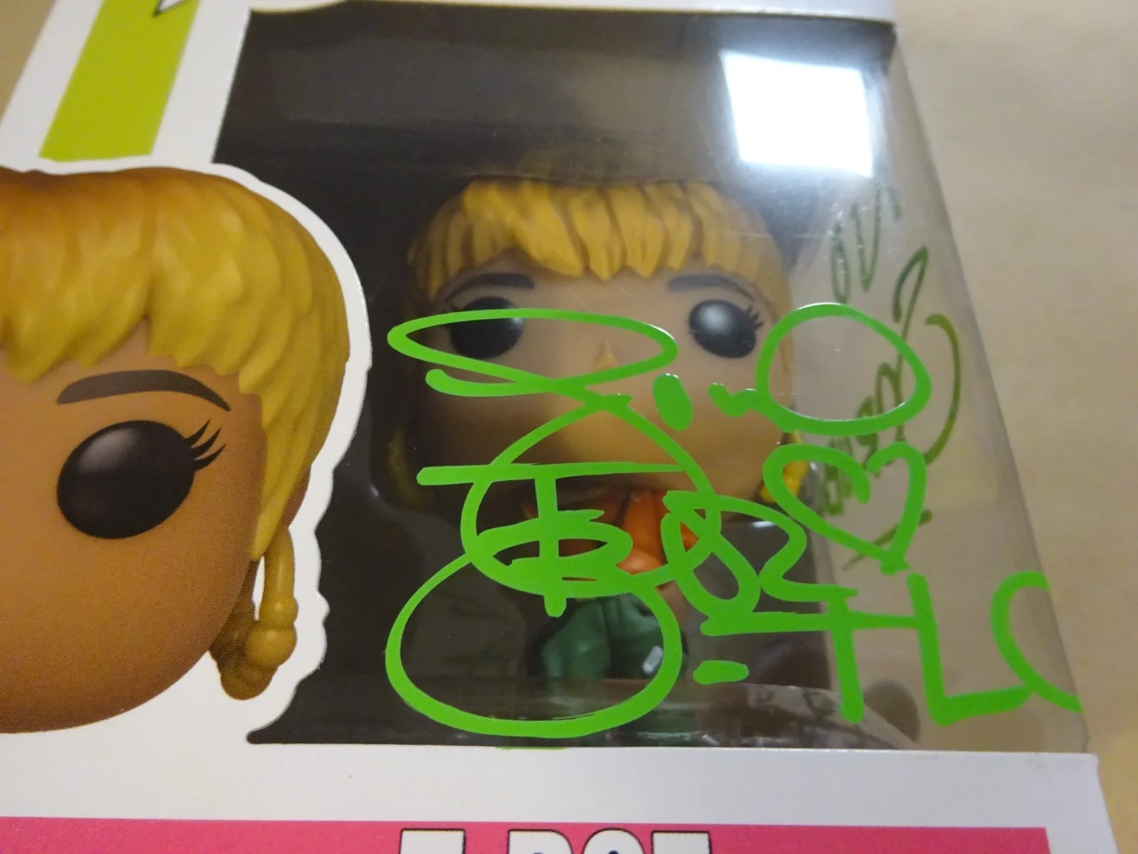 Signed T-Boz Autographed TLC Music Rocks Funko Pop #228 JSA COA, изображение 5