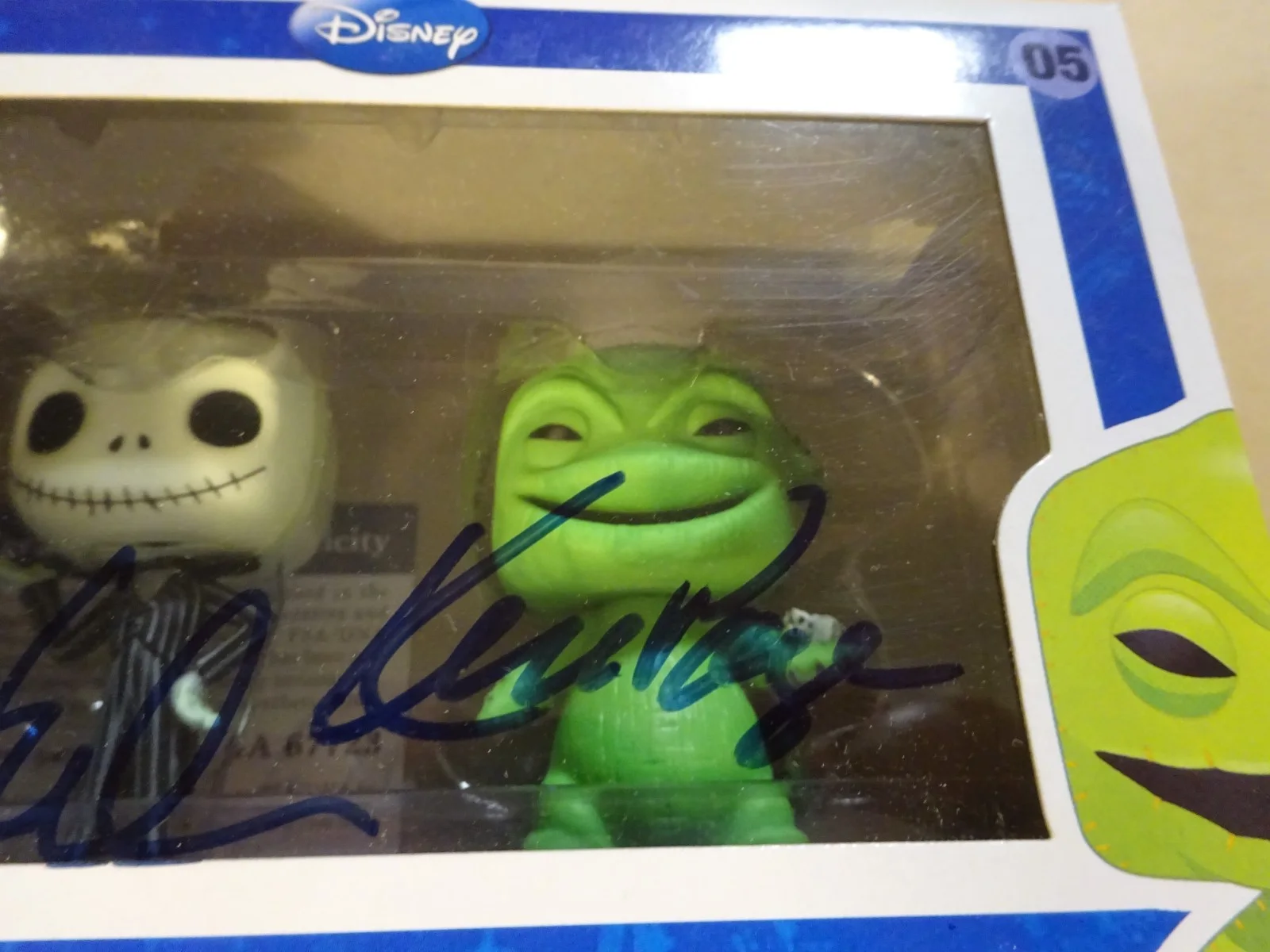 Chris Sarandon, Ken Page — Signed Chris Sarandon Ken Page Nightmare Before Christmas Mini Funko Pop PSA COA, image 4