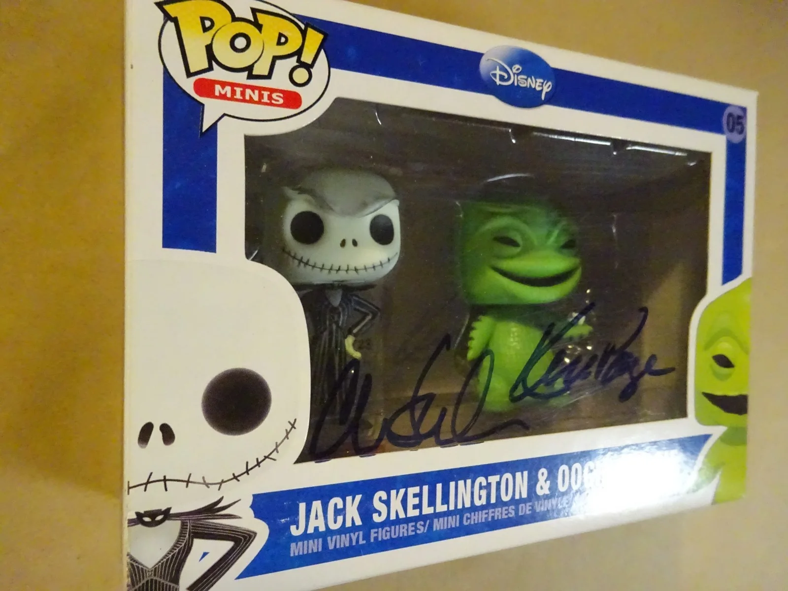 Chris Sarandon, Ken Page — Signed Chris Sarandon Ken Page Nightmare Before Christmas Mini Funko Pop PSA COA, image 5