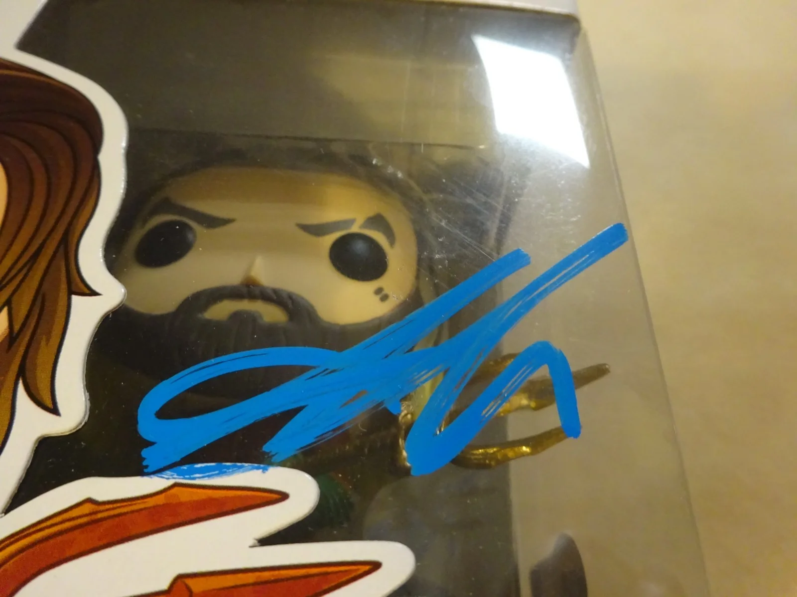 Jason Momoa — Signed Jason Momoa Autographed Aquaman Funko Pop Beckett BAS COA, изображение 4