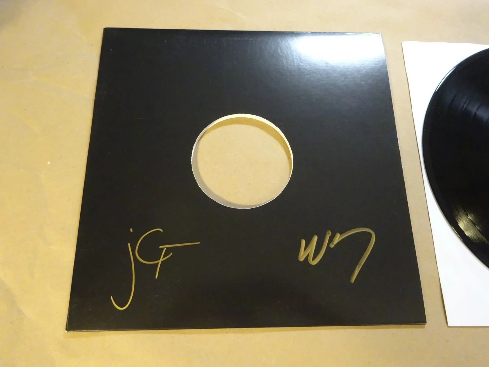 Signed The Lumineers Automatic Test Pressing Schultz & Fraites Beckett BAS COA, изображение 4