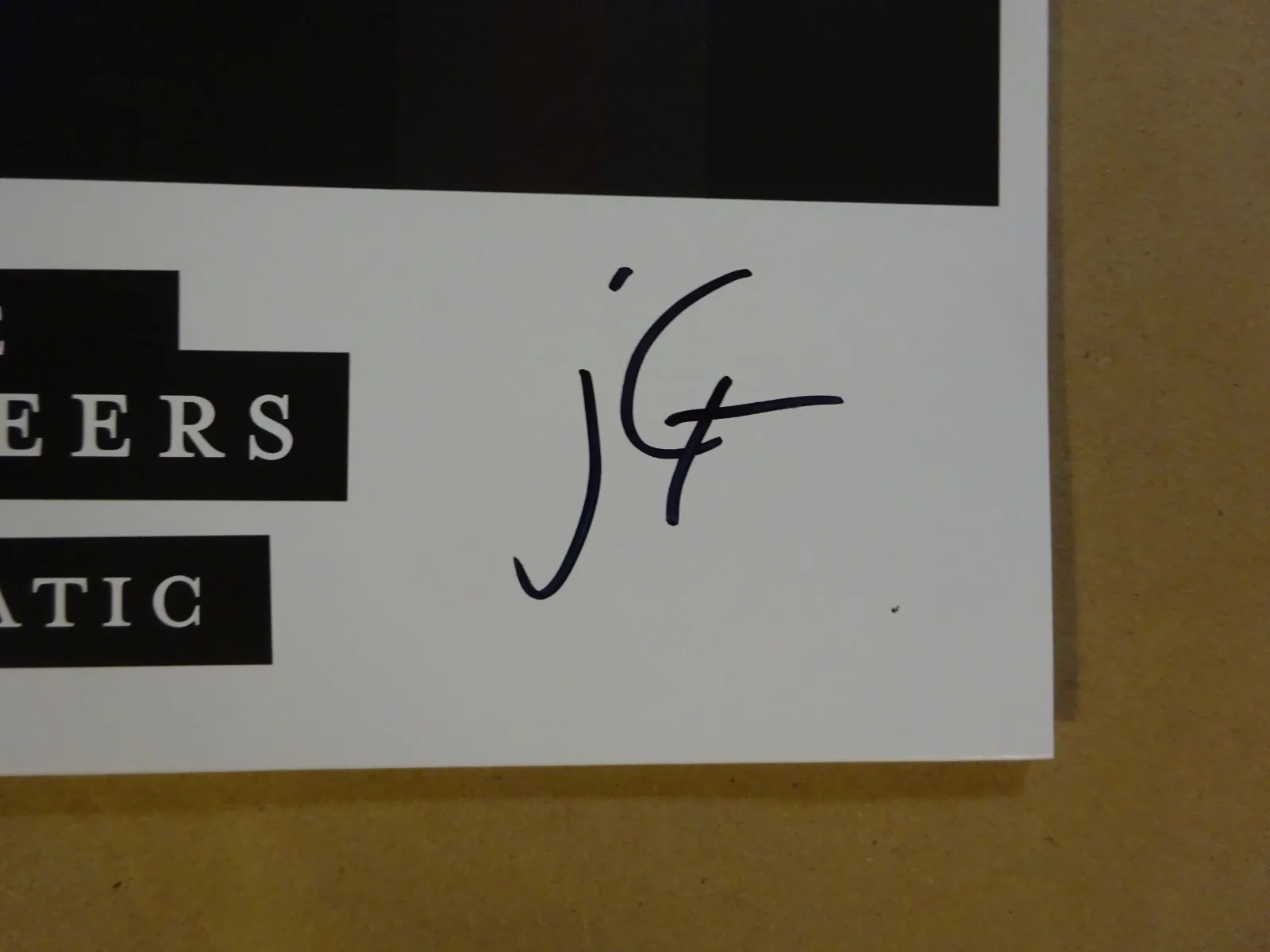 Signed The Lumineers Automatic Vinyl Album Cover Schultz & Fraites Beckett COA, изображение 4