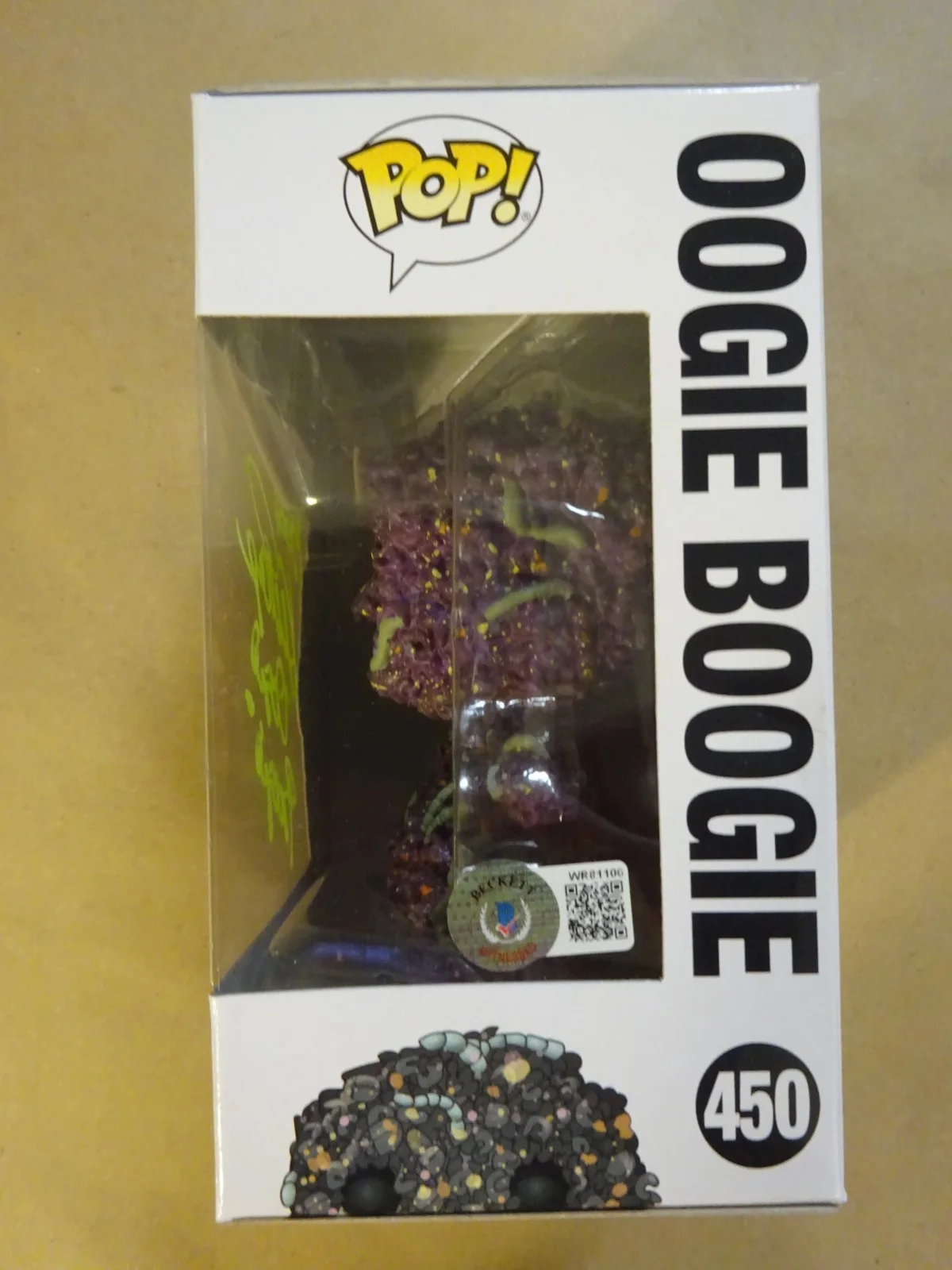 Ken Page — Signed Ken Page Oogie Boogie Nightmare Before Christmas Funko Pop BAS COA, image 5