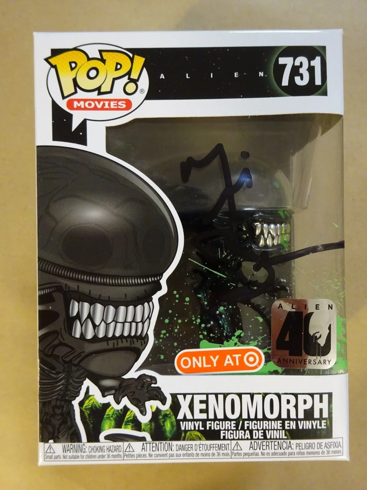 Michael Biehn — Autographed Michael Biehn Signed Alien Xenomorph Funko Pop 731 JSA COA, изображение 2