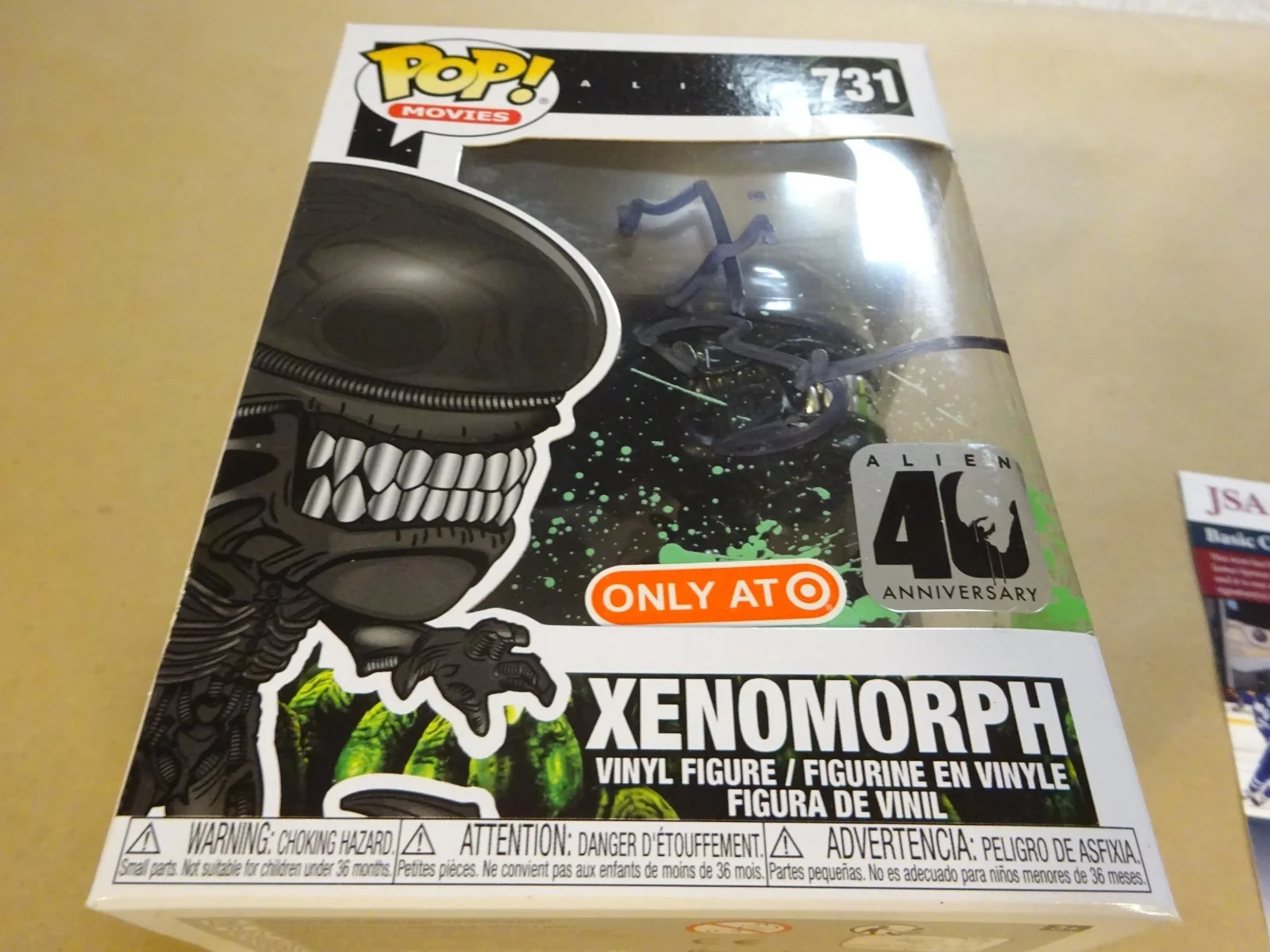Michael Biehn — Autographed Michael Biehn Signed Alien Xenomorph Funko Pop 731 JSA COA, изображение 3