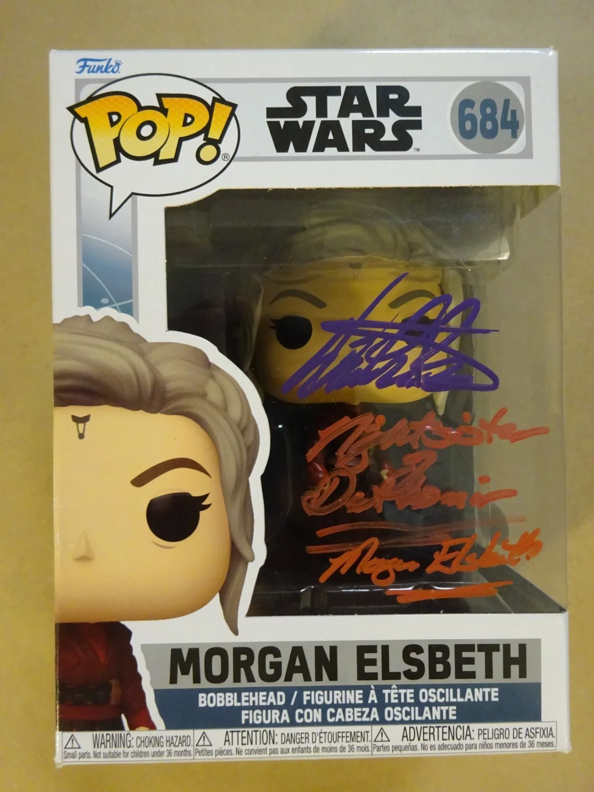 Diana Lee Inosanto — Signed Diana Lee Inosanto Morgan Elsbeth Star Wars Ahsoka Funko Pop JSA COA, image 2