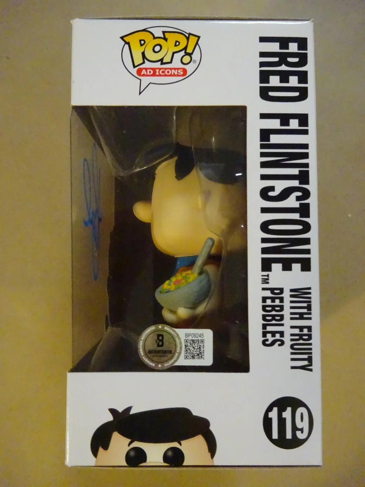 John Goodman — Signed John Goodman Autographed Fred Flintstone Funko Pop Beckett BAS COA, image 5